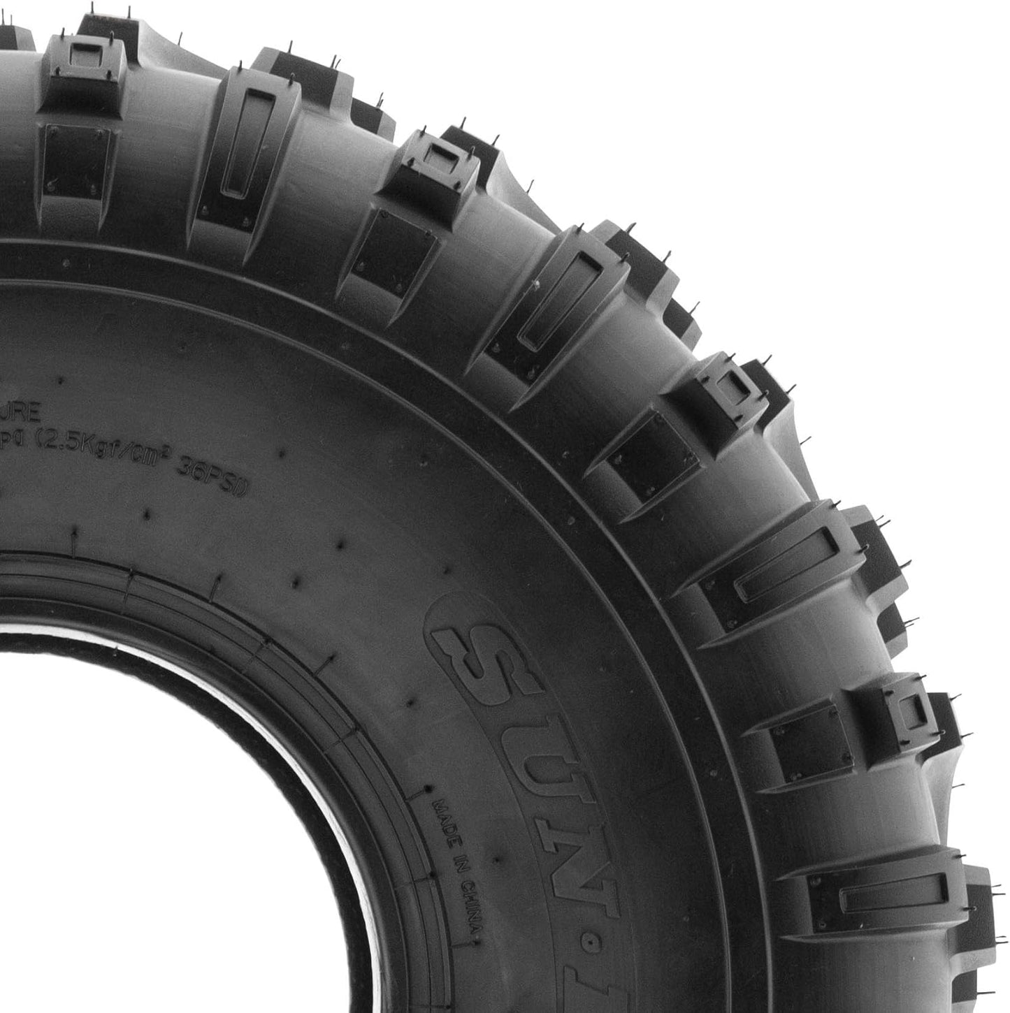 SunF A032 22x11-8 Turf & Trail ATV UTV Golf Cart Off-Road Tires, PR, Tubeless