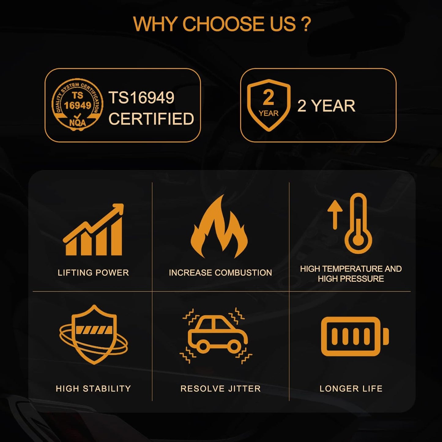 Set of 4 Ignition Coil Pack Compatible with Nissan Altima 2007-2017, Cube Sentra Rogue Cube Versa Urvan Pathfinder, for Infiniti QX60 2014 2015 L4 1.8L 2.0L 2.5L Replace UF549