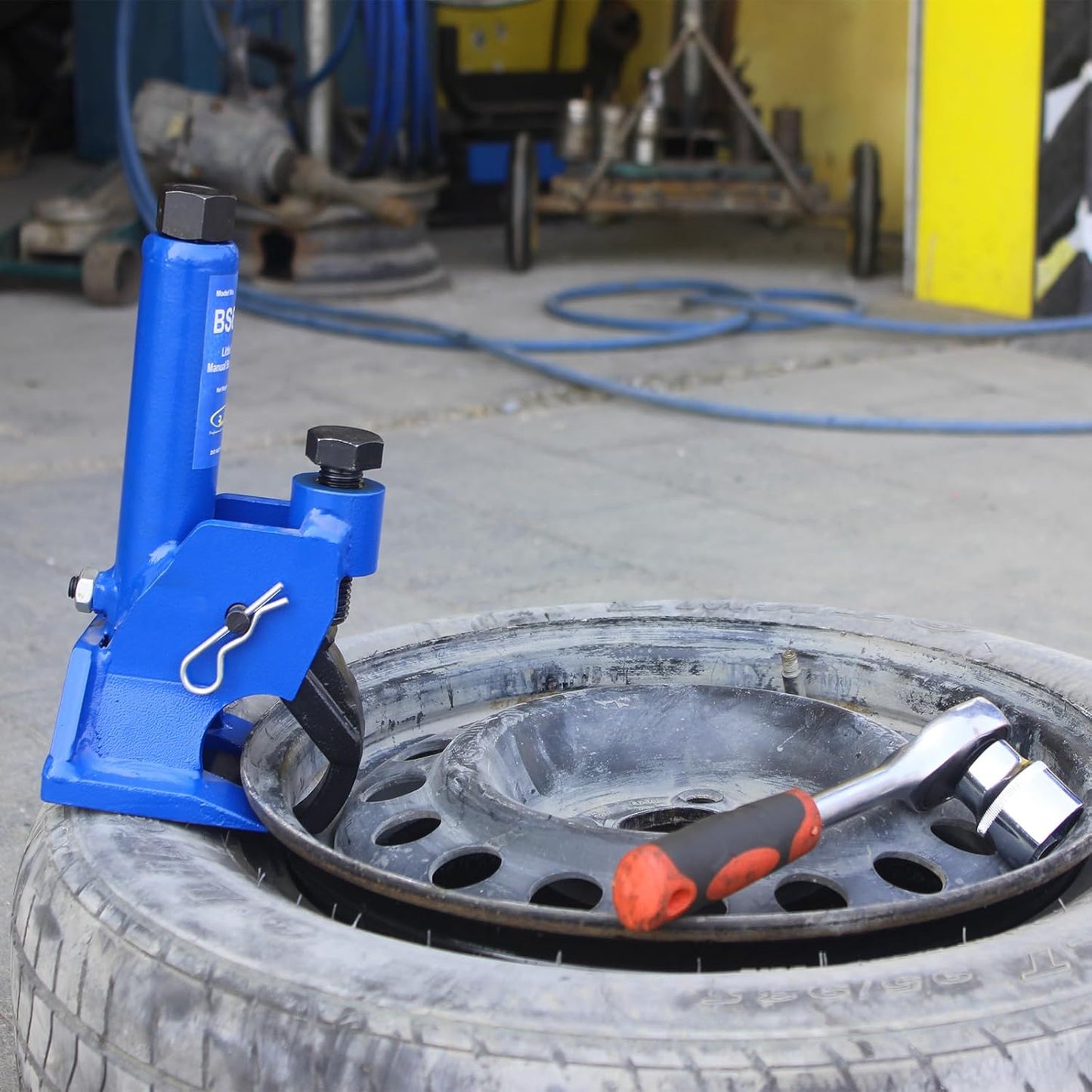 BESTOOL Manual Tire Bead Breaker Tool Adjustable Hammer Tires Changer for ATV Tire Operation, Include Spare Front Paw
