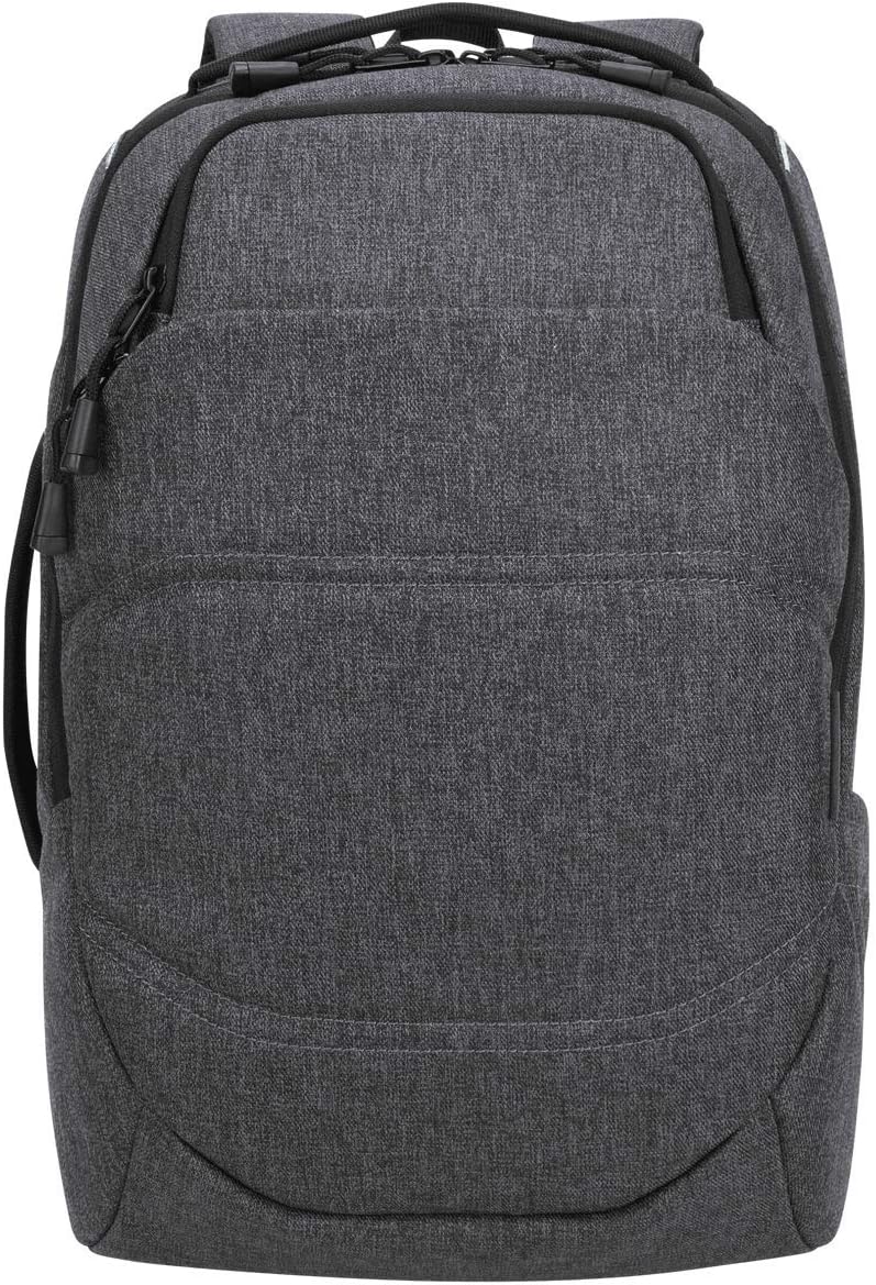 Targus Groove Laptop Backpack for Laptops up to 17-inches, Water Resistant Travel Backpack for Men and Women, Black (CVR617)
