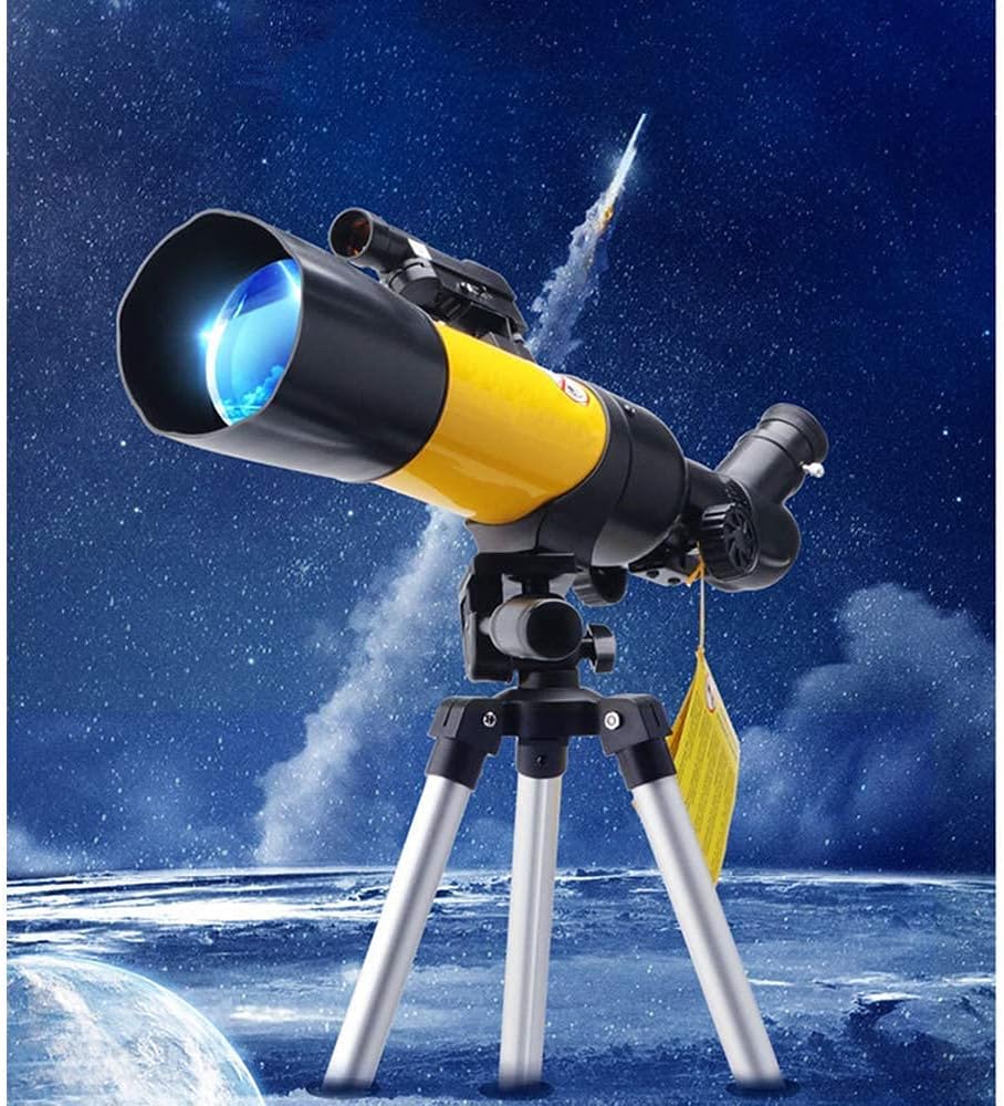 Telescope for Kids Adults Beginners 70mm Aperture 300mm Astronomical Refractor Telescope BAK4 Prism FMC Lens Telescope for Astronomy with Backpack and Tripod to Observe Moon and Planet