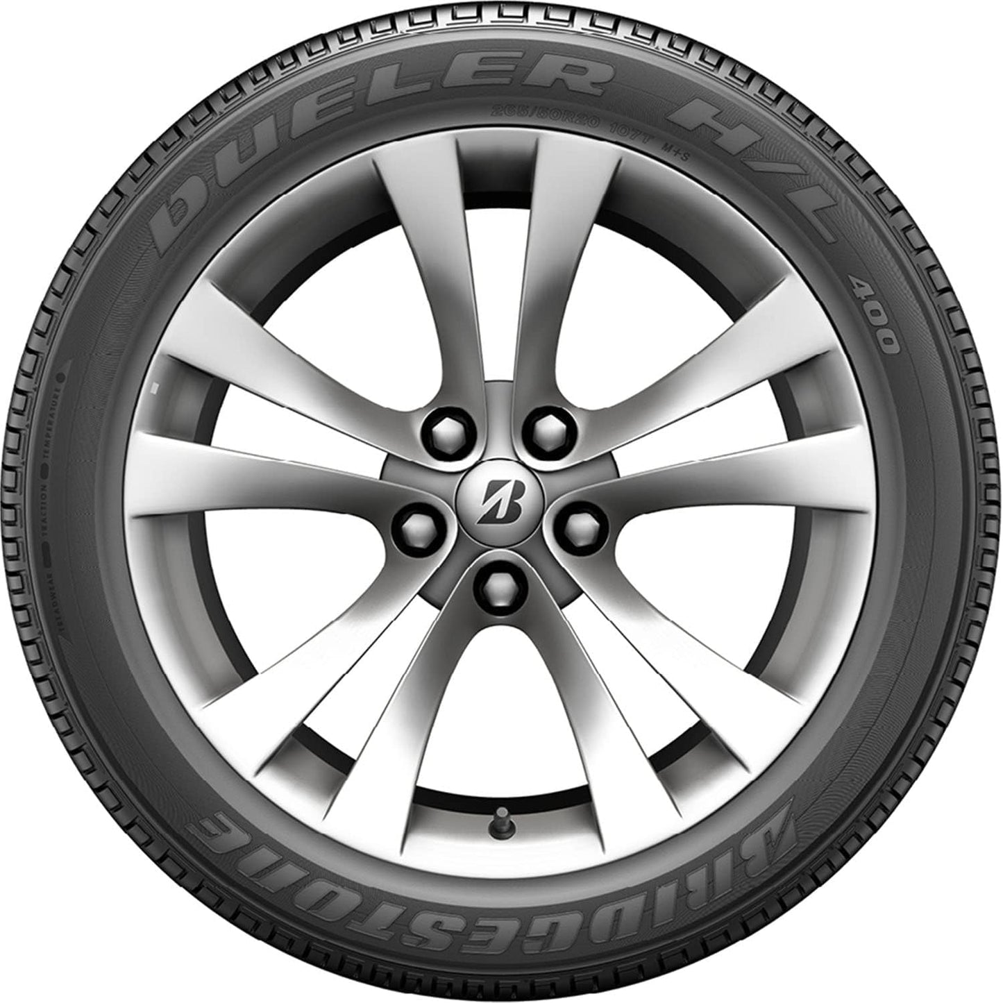 Bridgestone Dueler H/L 400 Highway Terrain SUV Tire P265/45R21 104 V