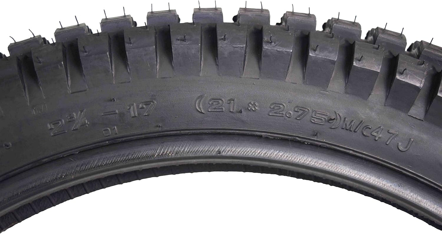 A Set of Tires and tubes for a Honda CT110 or CT90 TRAIL 2.75x17 1 Front tire and 2.75x17 1 Rear tire 2 new tubes fits all Honda CT90 1967-1979 & CT110 1980-1986