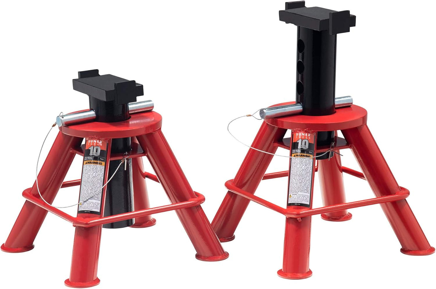 SUNEX TOOLS 1522A 22-Ton Jack Stands, Pair