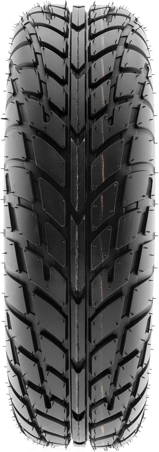 【2】SunF 145/70-6 ATV UTV Tires 145/70x6 Tubeless 6 Ply for 6 Rims - A021, black