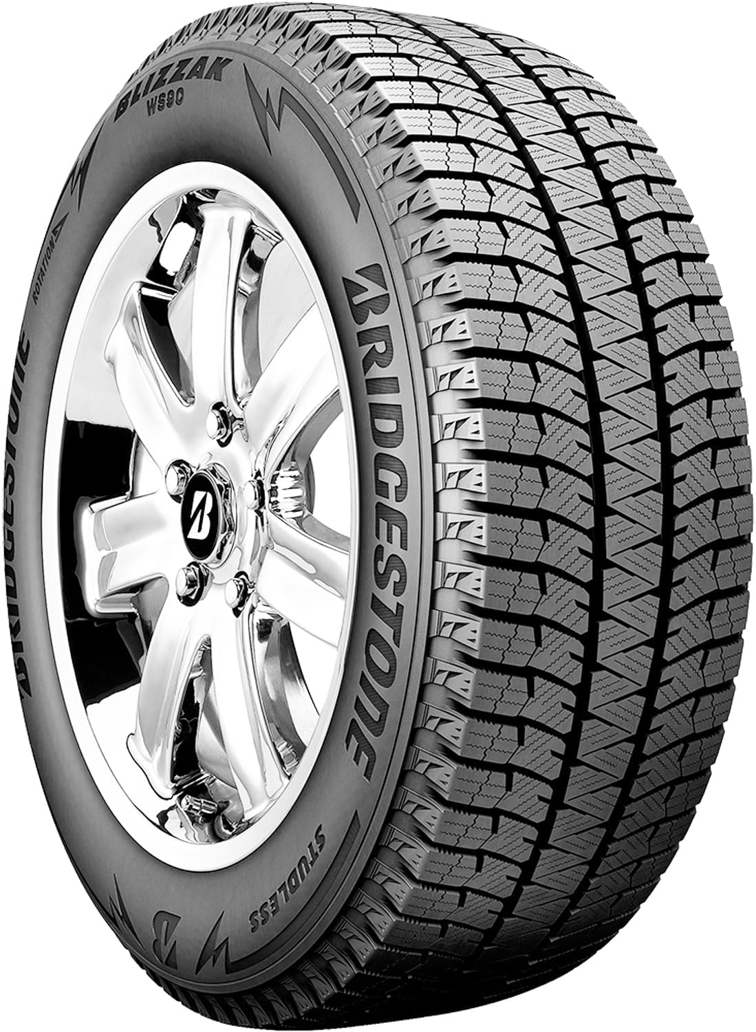 Bridgestone Blizzak WS90 Winter/Snow Passenger Tire 225/65R16 100 T