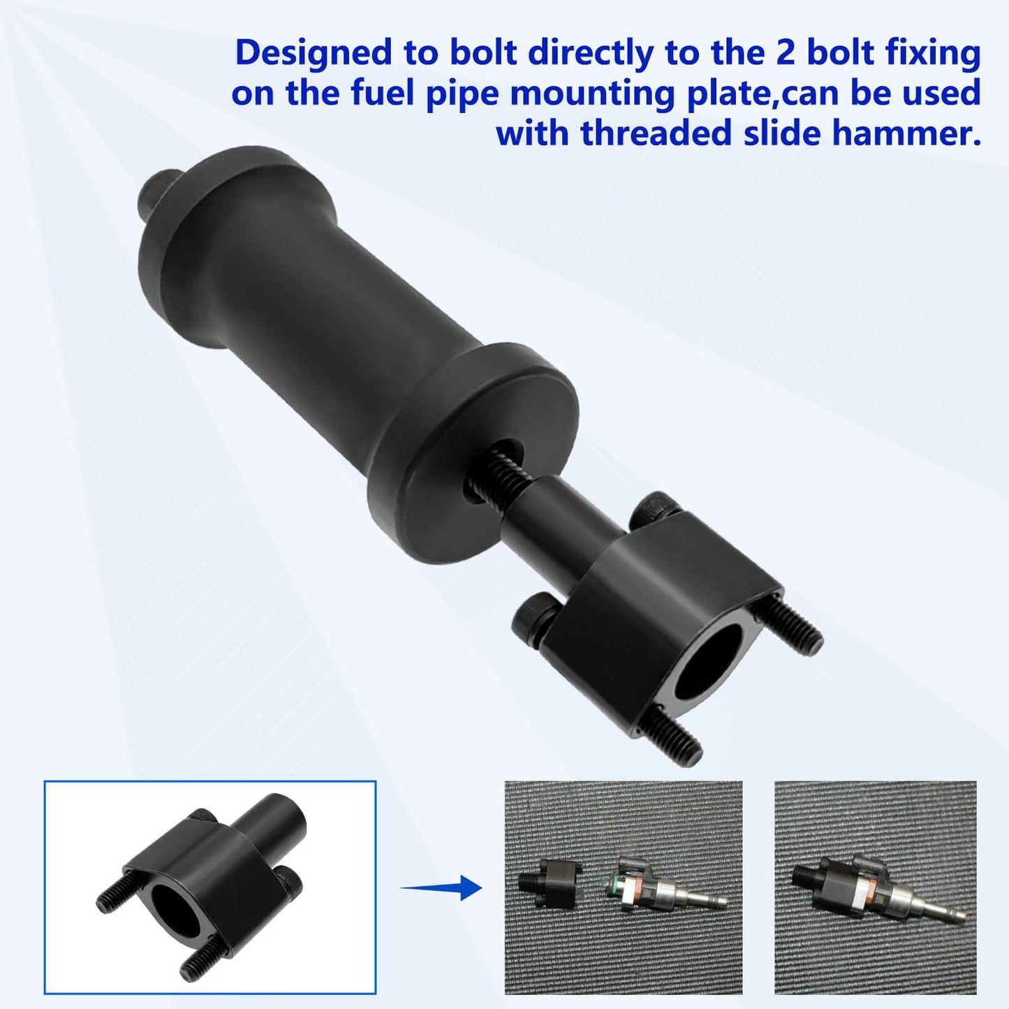 ZKTOOL Fuel Injector Puller Removal Tool - Compatible with GM, Buick, Vauxhall, Opel & MG Direct 1.0L, 1.4L, 1.5L Injection Petrol, OEM TEN00140