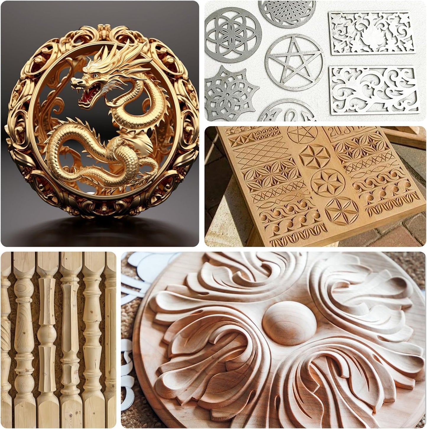 CNC Router Machine TTC450 Pro for Woodworking, 3-Axis Engraving All-Metal Milling Machine for Wood Acrylic MDF Nylon Carving Cutting, Working Area 18.1x 18.1 x 3.1 inches (TTC450 Pro)