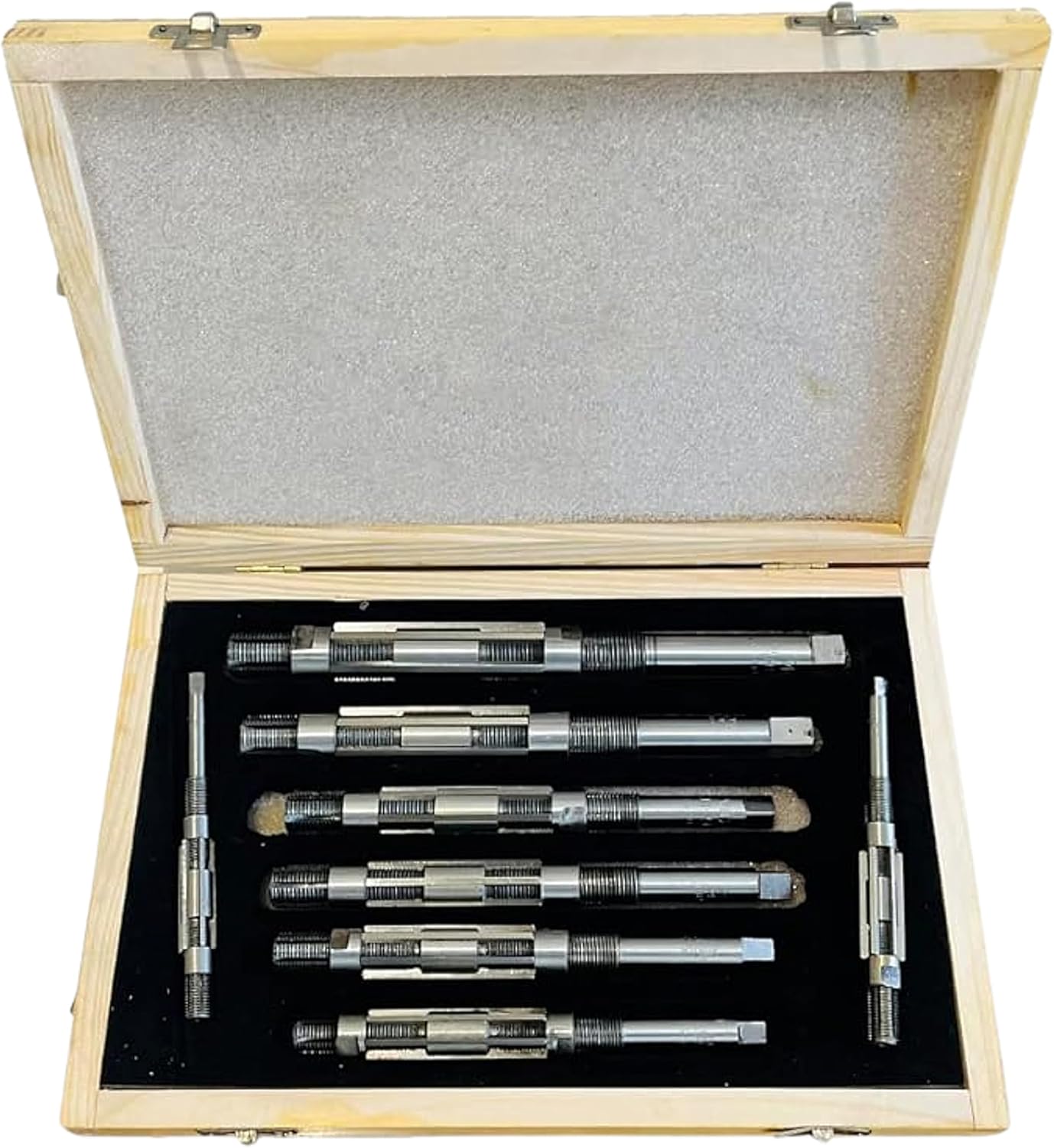 Adjustable Hand Reamer Tool H12 To H16 Sizes - 1-1/16" to 2-7/32" Reaming Tool for Precise Hole Finishing with Carbon Steel Blades - Hand Tools Reamers for Metal & Wood - 26.98mm-56.35 mm