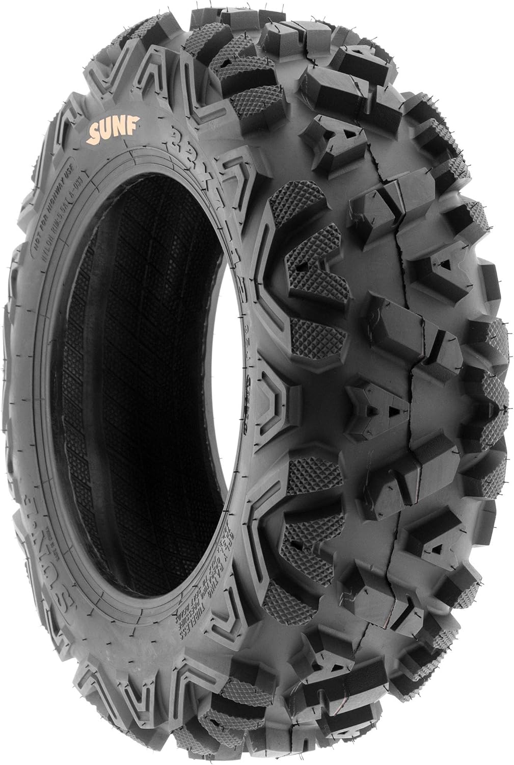 SunF 25x8-11 ATV UTV 25x8x11 All Terrain Tires 6 PR A033 POWER I - PAIR of 2
