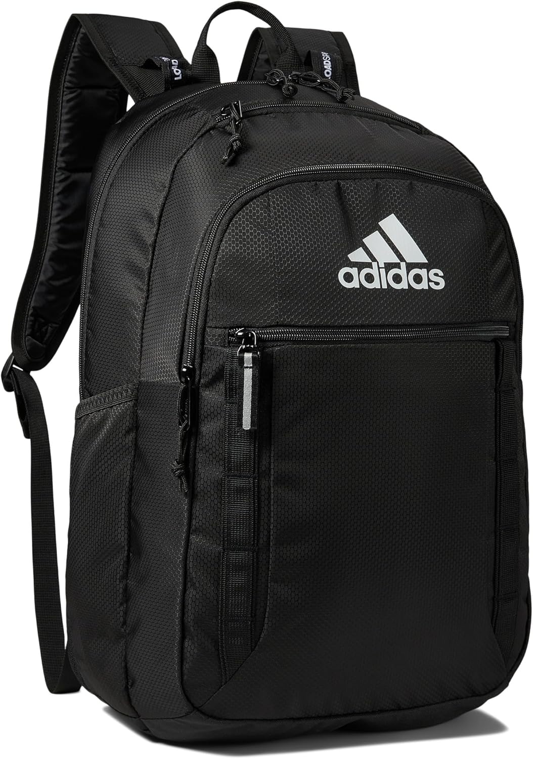 adidas Excel Backpack for Men & Women – Durable Large Athletic Laptop Bag, 7.0/Twill Grey/Grey/Rose Gold, OSFA