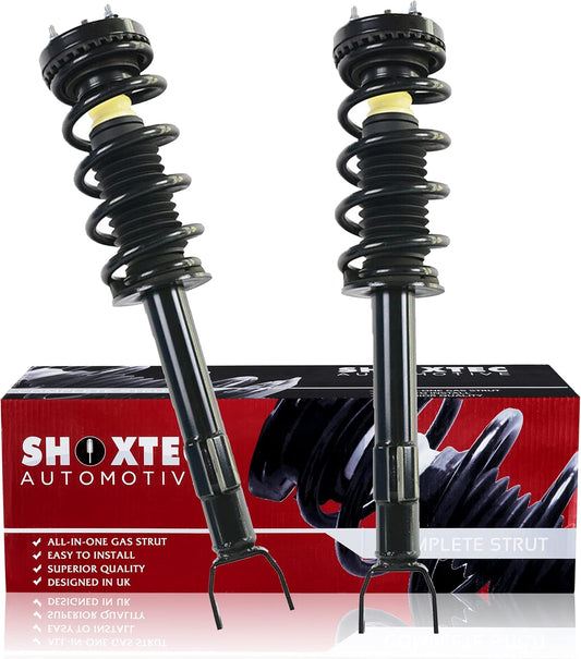 Shoxtec Front Pair Complete Struts Assembly Replacement for 2011, 2014-2019 Dodge Charger; 2011 Dodge Challenger Shock Absorber Repl Part no. 372665