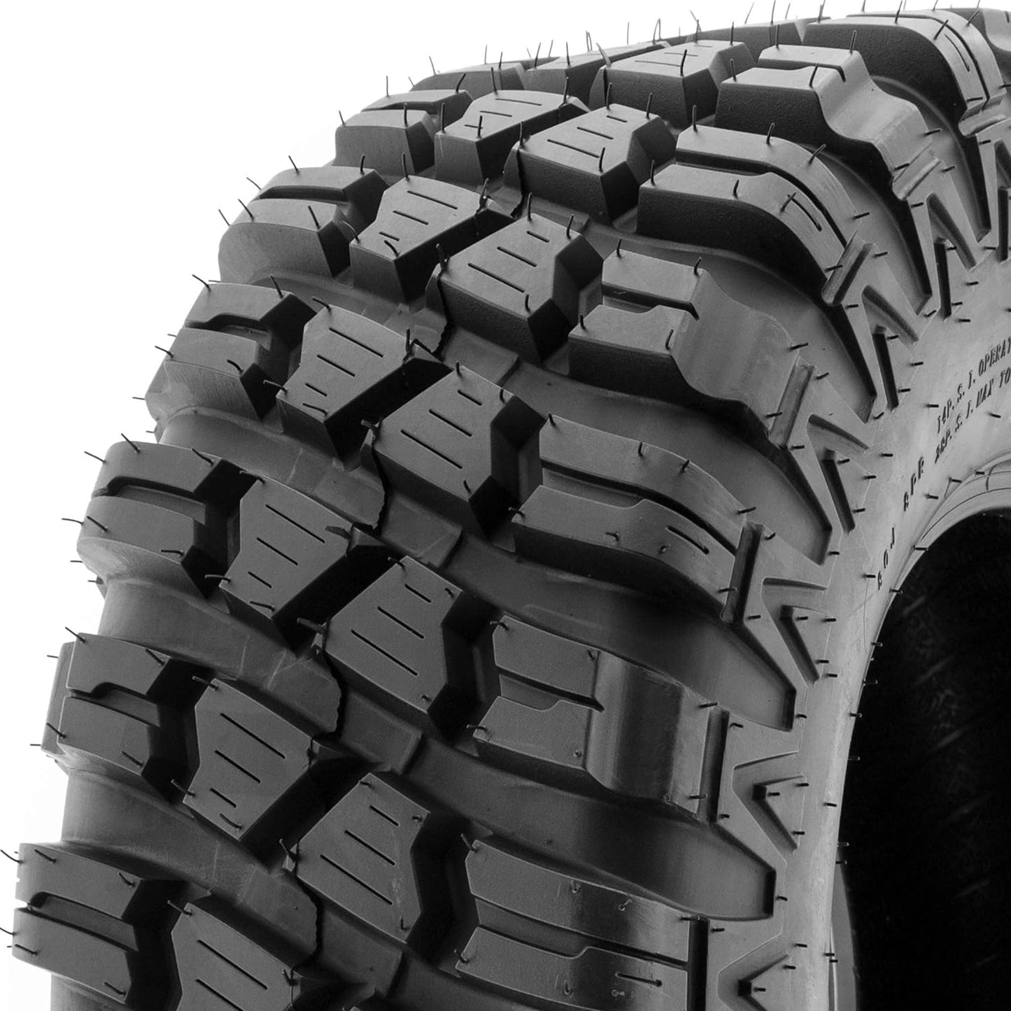Set of 4 SunF A047 XC MX Hardpack UTV SxS Dual Sport Tires 28x10-14, 6 PR, Tubeless, all terrain off-road