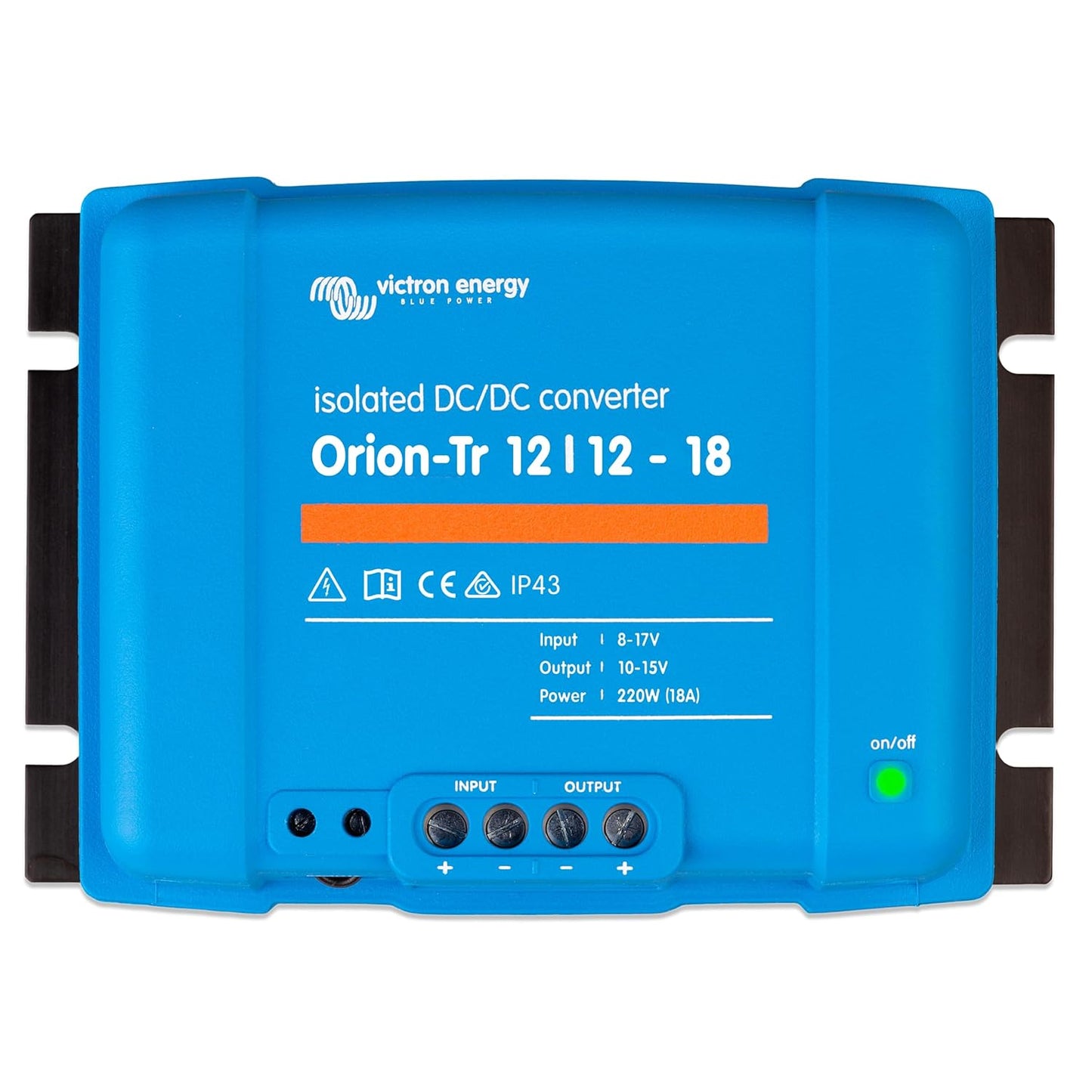Victron Energy Orion-Tr DC to DC Converter - 12/24-Volt 5 amp 120-Watt - IP43 Protected - for Dual Battery Systems - Isolated