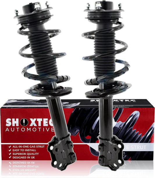 Shoxtec Front Pair Complete Struts Assembly Replacement for 2011 Hyundai Sonata Coil Spring Shock Absorber Repl. part no 172586 172585