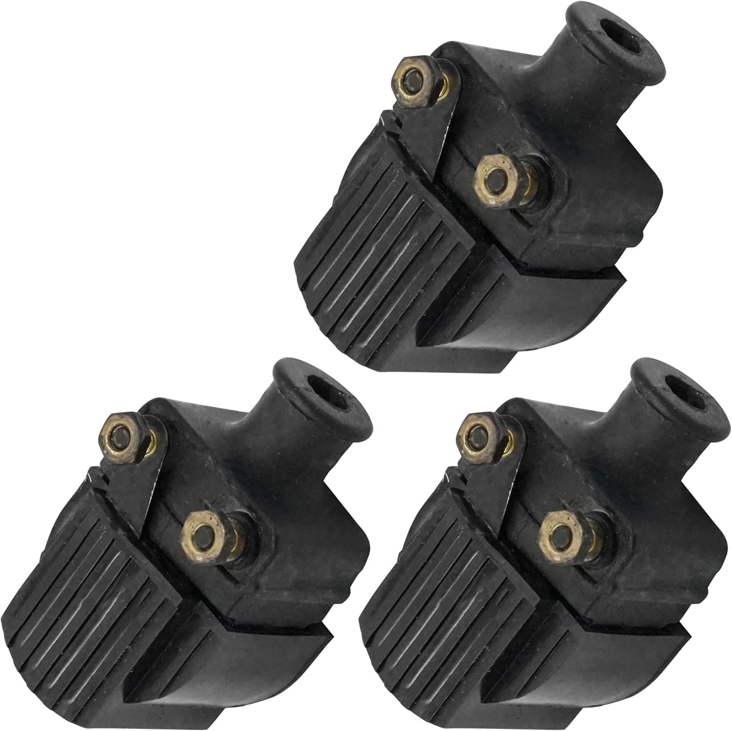 Caltric 3 Sets of Ignition Coils Compatible with Mercury Outboard 75Hp 75-Hp 75 Hp Engine 1990-1998