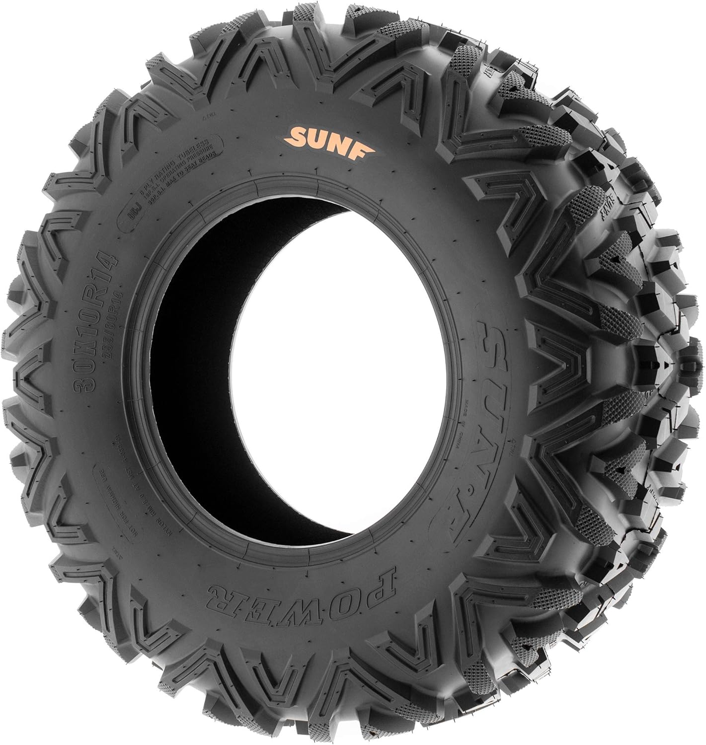 SunF 32x10R15 32x10x15 All Terrain Tire ATV UTV 8 PR - A033 POWER I