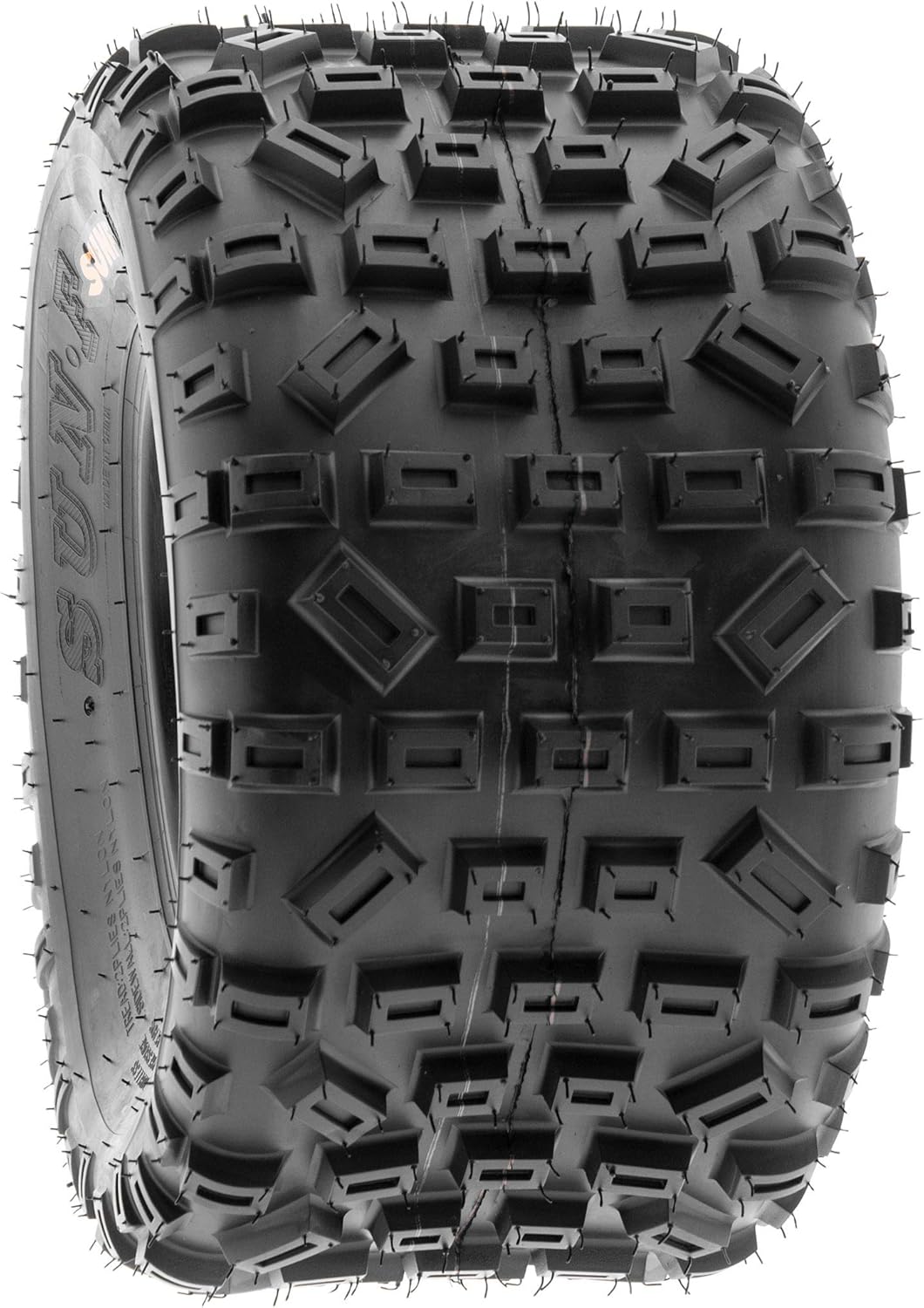 SunF 18x10-8 ATV UTV Tire 18x10x8 Knobby 6 PR A035 - PAIR of 2