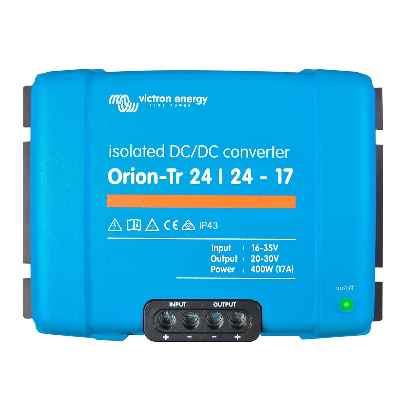Victron Energy Orion-Tr DC to DC Converter - 12/24-Volt 5 amp 120-Watt - IP43 Protected - for Dual Battery Systems - Isolated