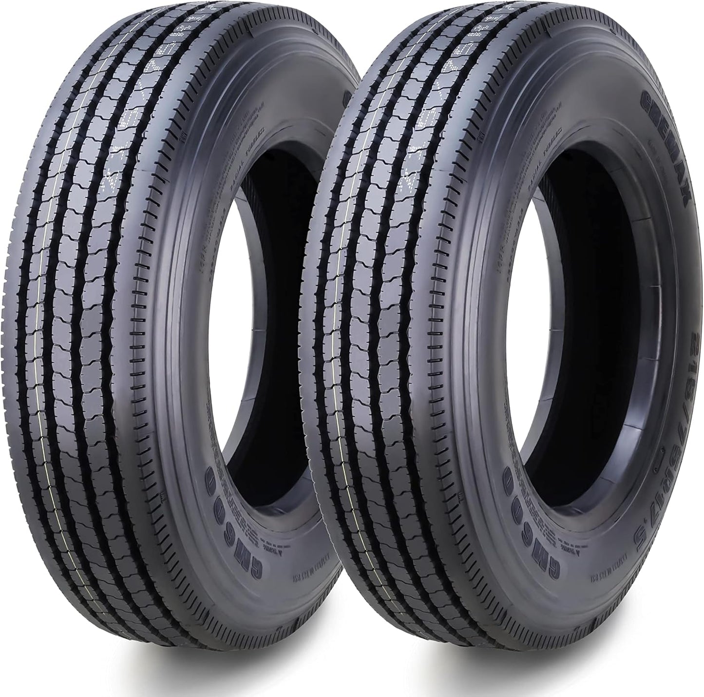 All Steel Trailer Radial Tire-ST235/80R16 235/80/16 235/80-16 130/126M LRH 16-Ply, Set 2