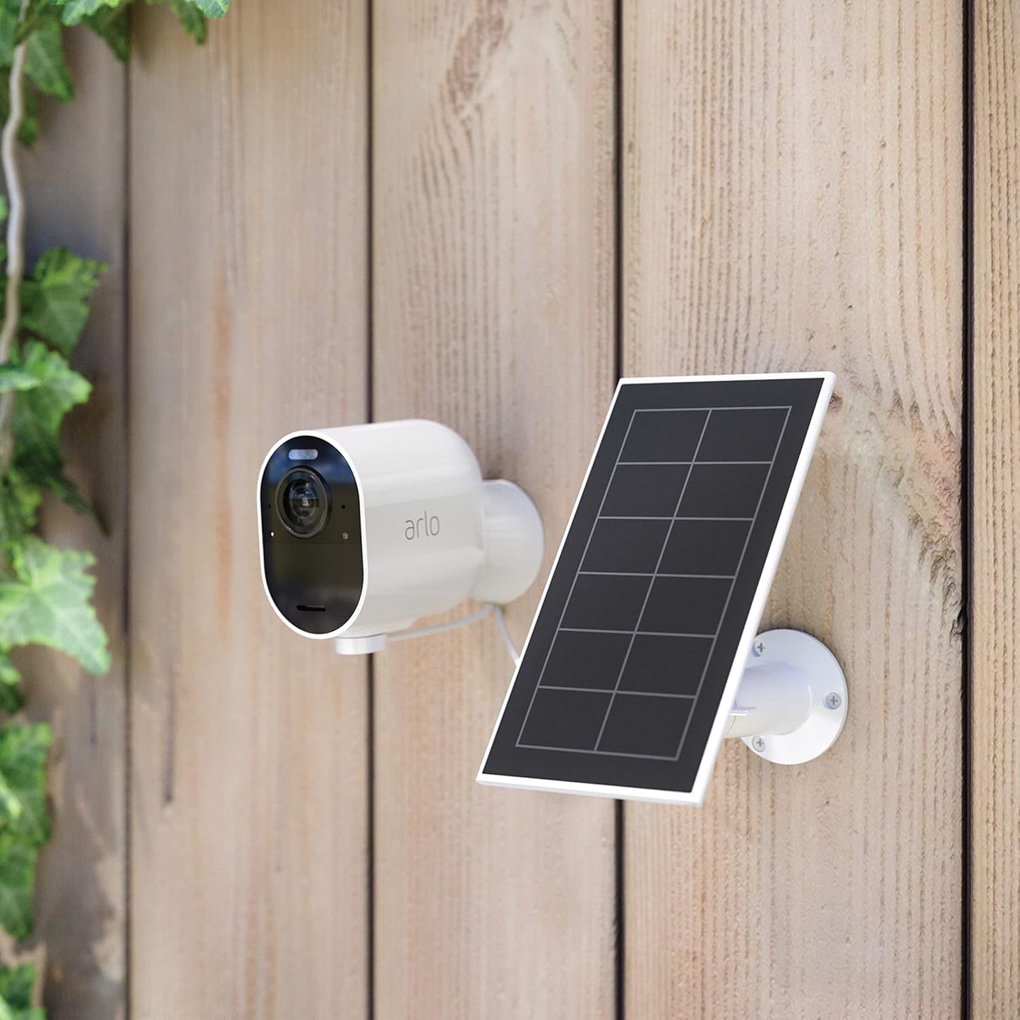 Arlo Solar Panel Charger for Arlo Ultra and Pro 3/4 Floodlight Cameras - White