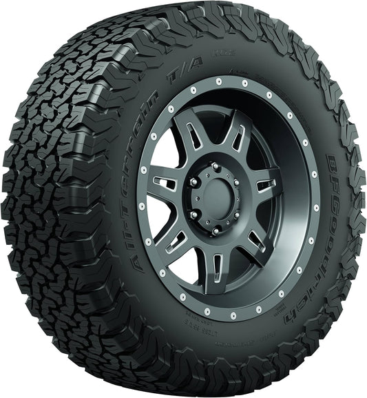 BFGoodrich All Terrain T/A KO2 Radial Car Tire for Light Trucks, SUVs, and Crossovers, 33x12.50R18/E 118S LRE