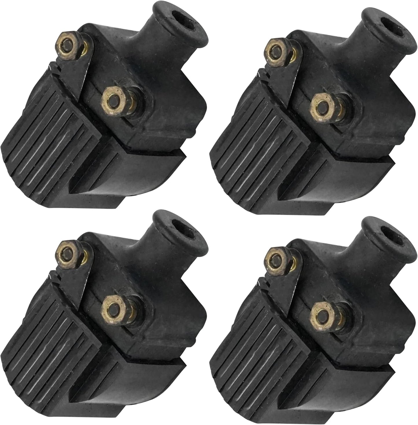 Caltric 4-Pack Ignition Coils Compatible with Mercury Outboard 115Hp 115-Hp 115 Hp Engine 1989-1998