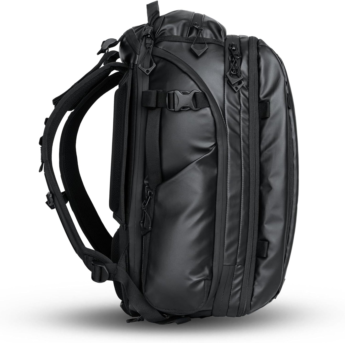 WANDRD TRANSIT Travel Backpack 35L - Photography Backpack with Laptop Compartment - Personal Item Travel Bag - Large Back-pack for Women and Men (Black)