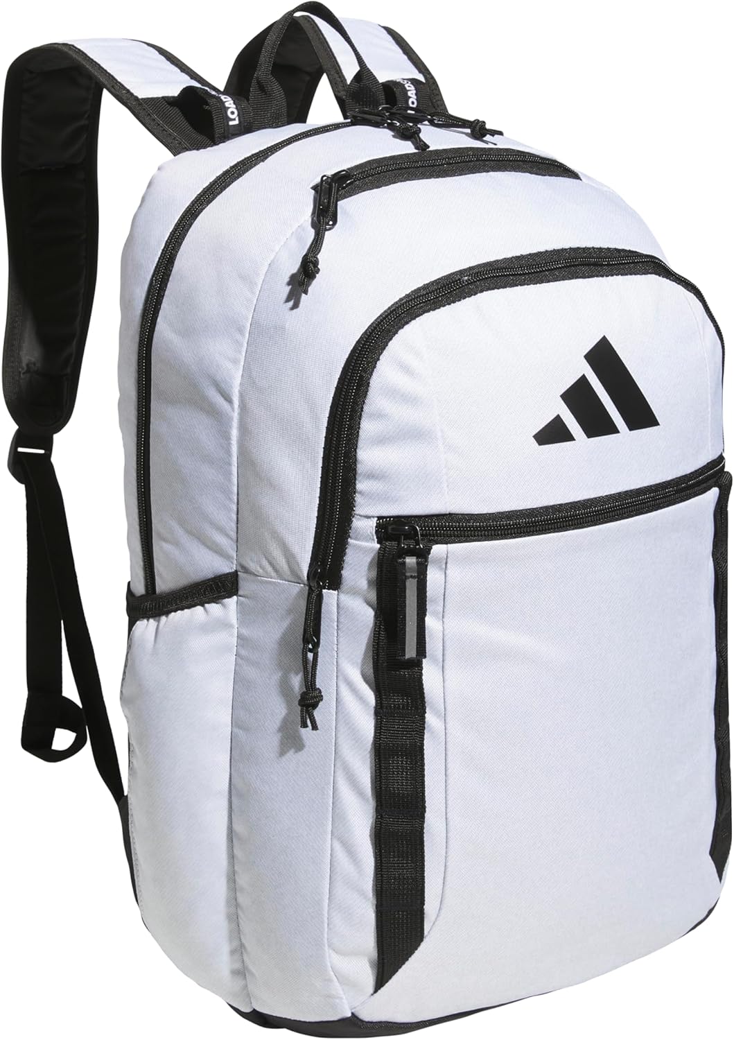 adidas Excel Backpack for Men & Women – Durable Large Athletic Laptop Bag, 7.0/Twill Grey/Grey/Rose Gold, OSFA