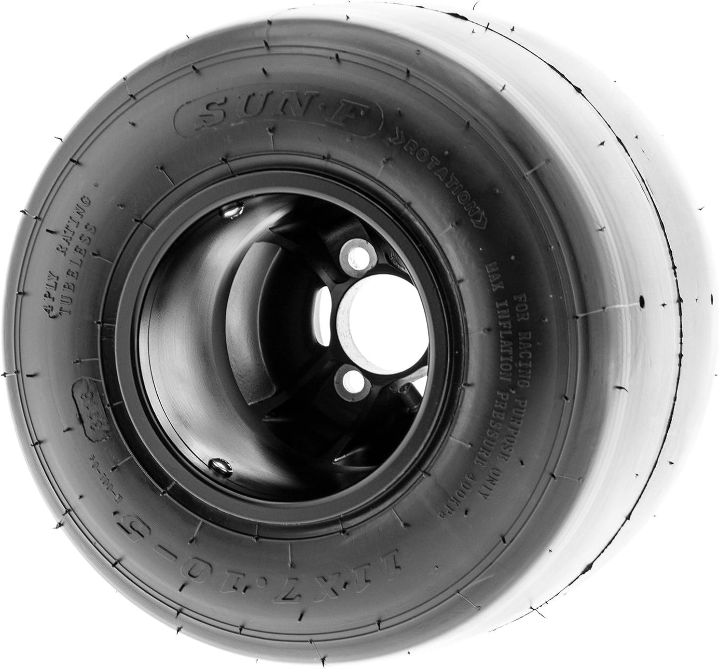 SunF 11x7.10-5 11x7.10x5 Race Go Kart Tire 4 PR K001 - SET of 4