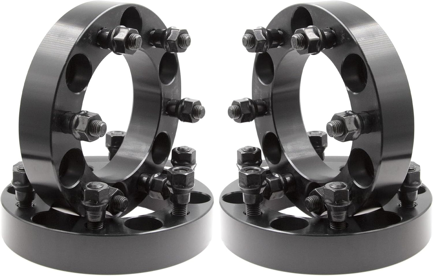 Wheel Accessories Parts 4 Pcs Wheel Spacers Adapters 6x5.5 6x139.7mm 1.50 Inch Thick 108mm Hub M12 1.5 12x1.5 Thread Stud Fits 2004-12 Chevy/GMC Colorado Canyon 1995-2023 Toyota Tacoma 2000-06 Tundra