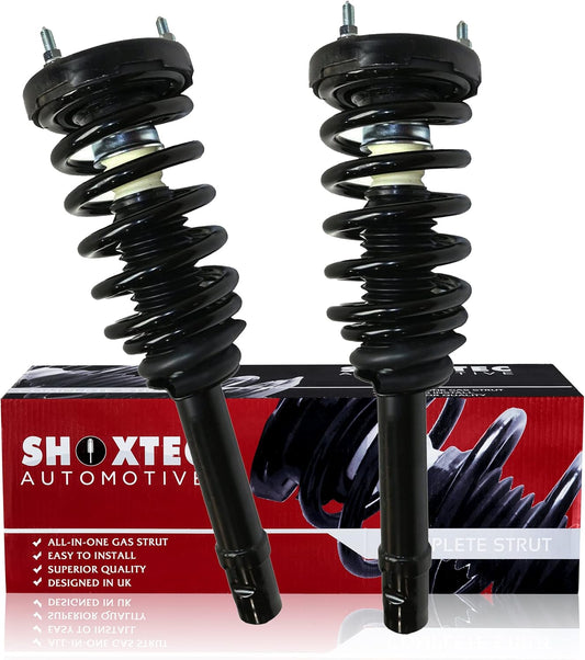 Shoxtec Front Pair Complete Struts Assembly Replacement for 2006-2010 Hyundai Sonata 2006-2011 Azera Coil Spring Shock Absorber Kits Repl. Part No. 172281