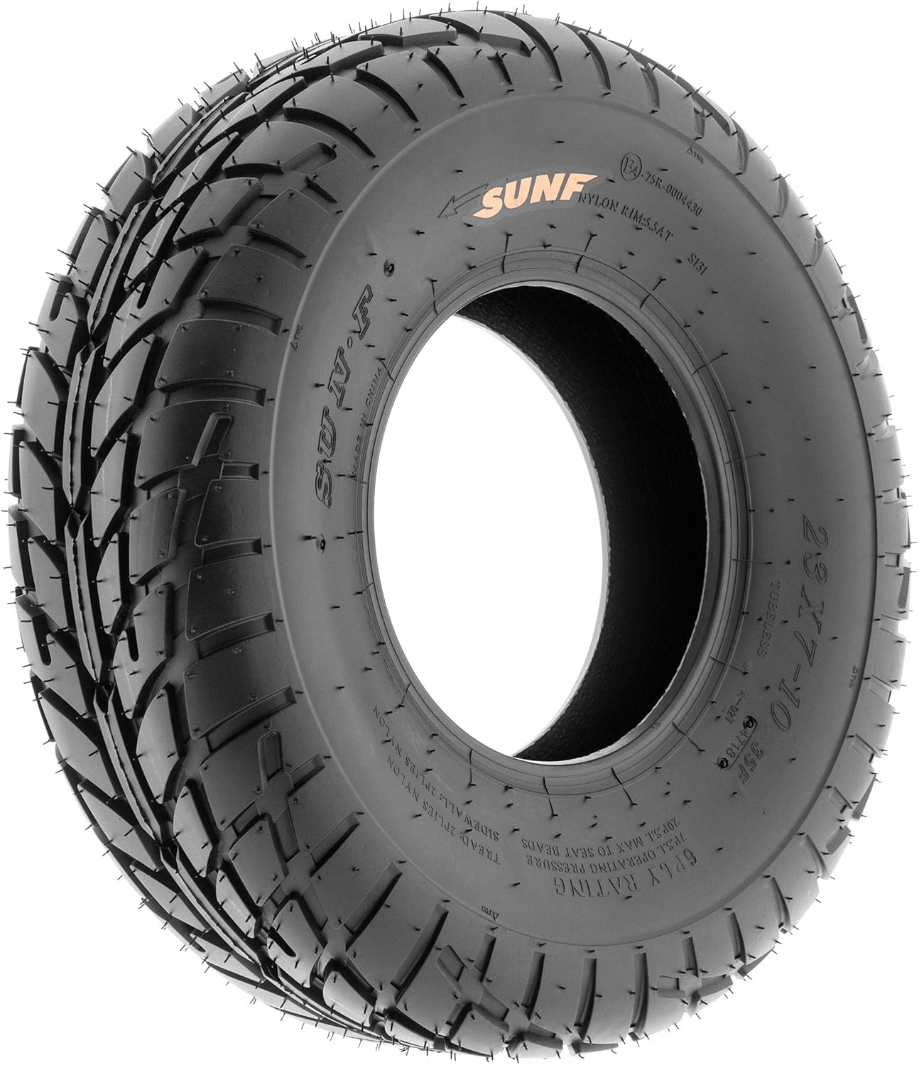 SunF 20x7-8 20x7x8 Hardpack Race Sport ATV UTV Quad Tire 6 PR Tubeless - A021