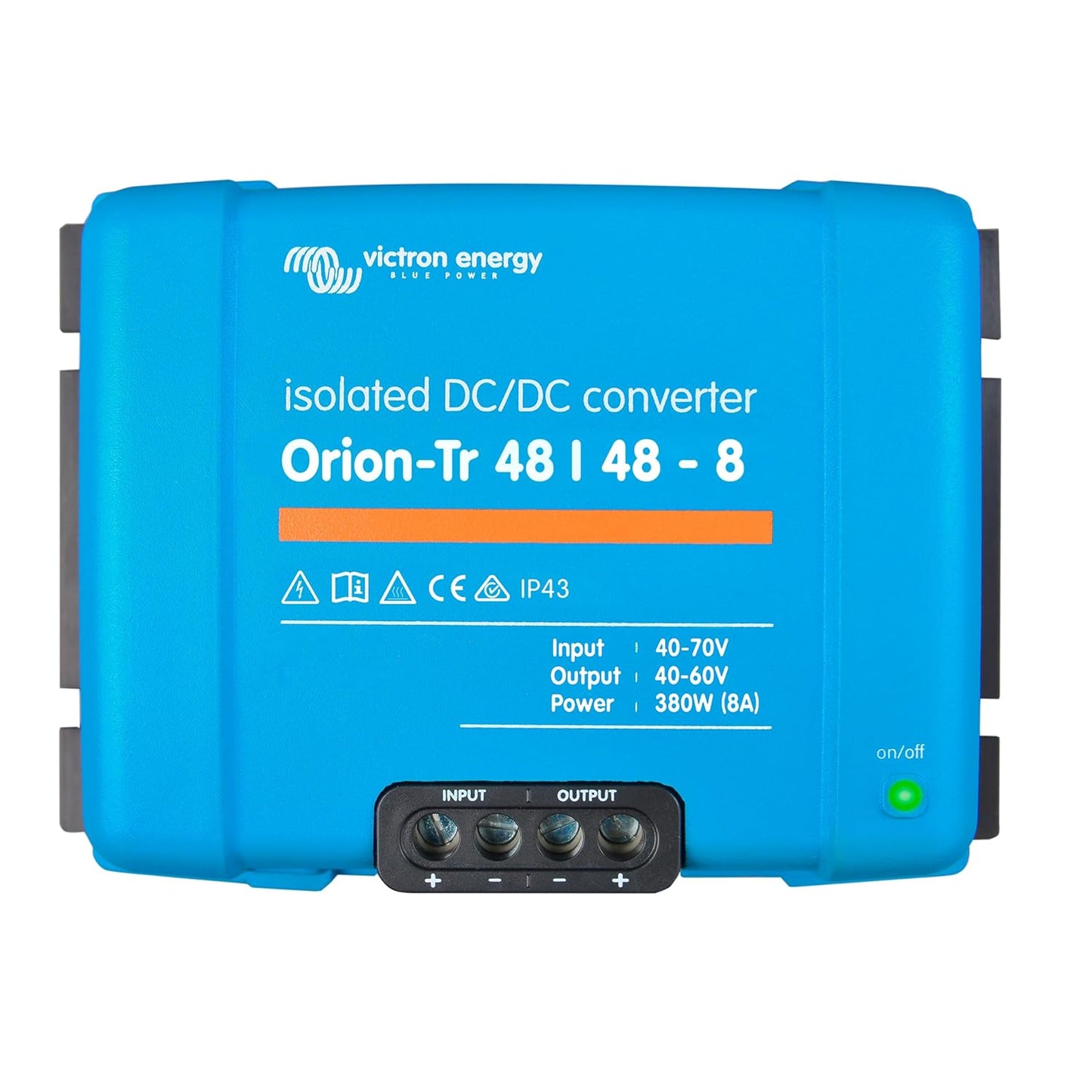 Victron Energy Orion-Tr DC to DC Converter - 12/24-Volt 5 amp 120-Watt - IP43 Protected - for Dual Battery Systems - Isolated