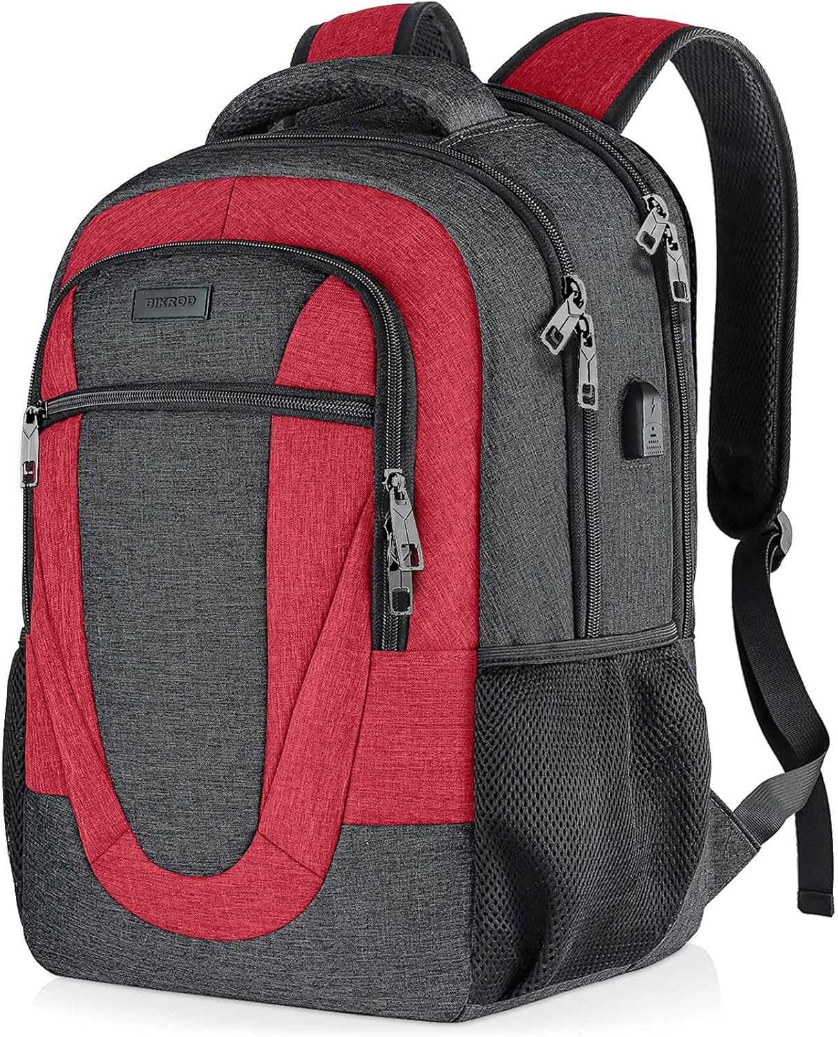 Travel Laptop Backpack, 17 Inch Extra Large School Backpacks for Teen Boys and Girls, Black Water Resistant Women Back Pack, Business Men Sturdy Computer Bag with USB Charging Port, Gifts