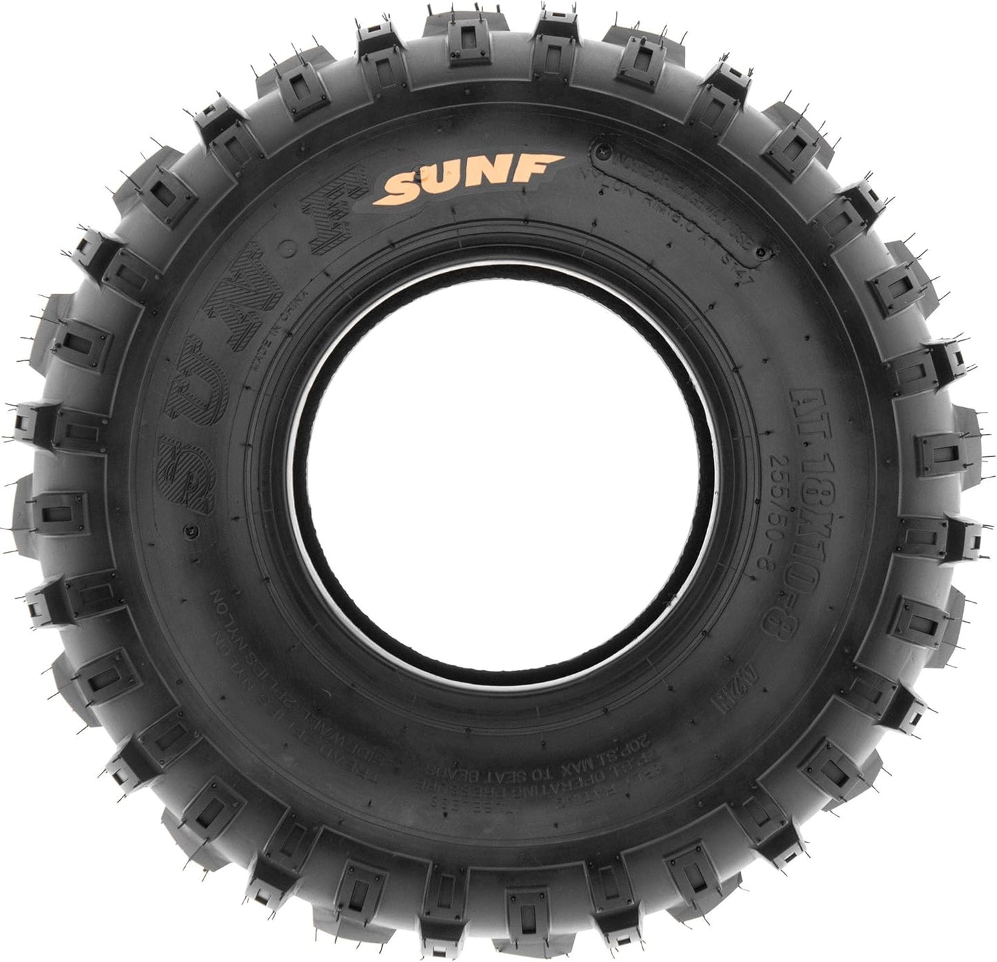 SunF A035 ATV/UTV Sport Tire 18x10-8, 6PR
