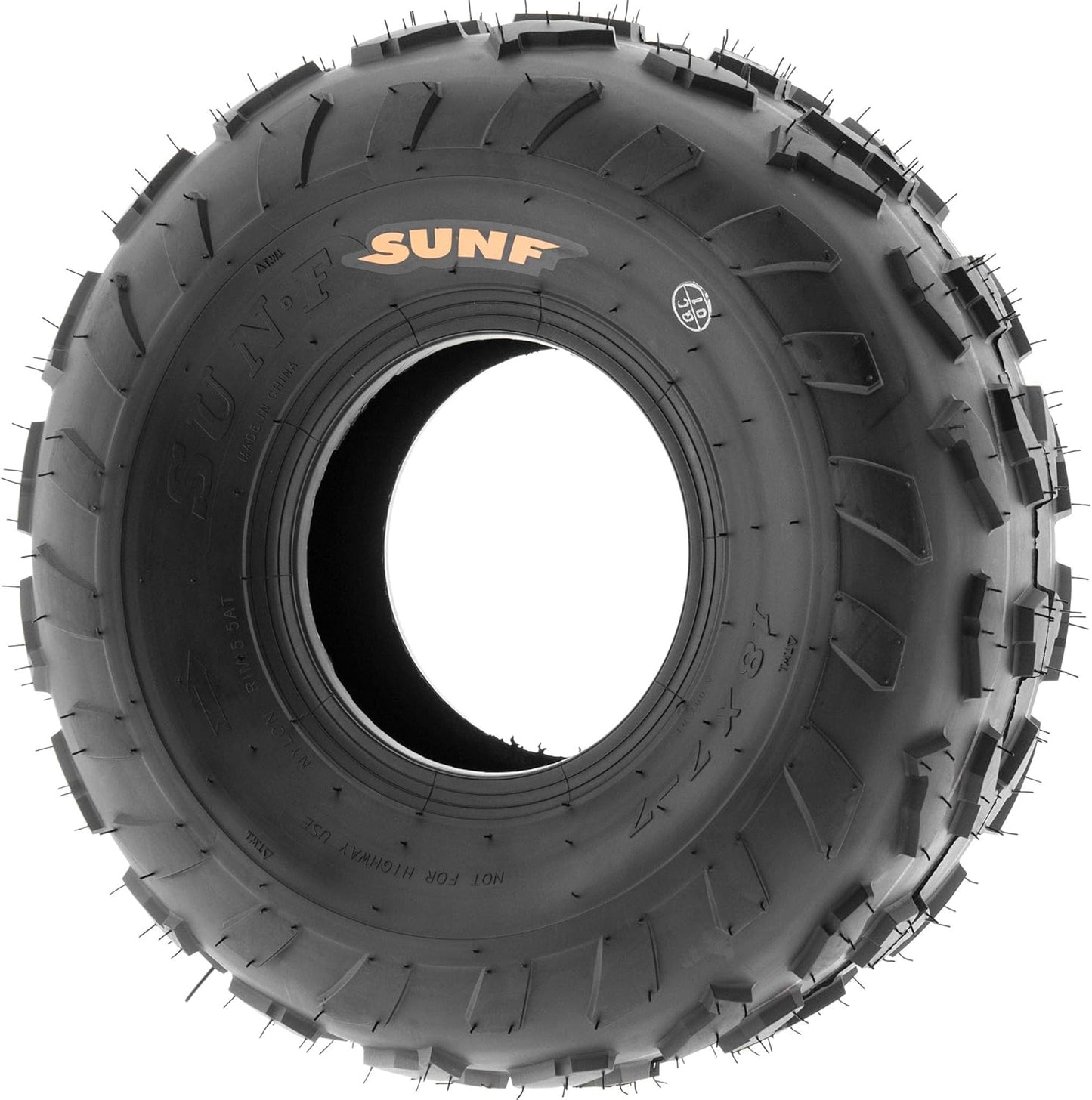 SunF A007 ATV Go-Kart Sport Tire 18x7-7,4 PR, Directional Knobby Tread