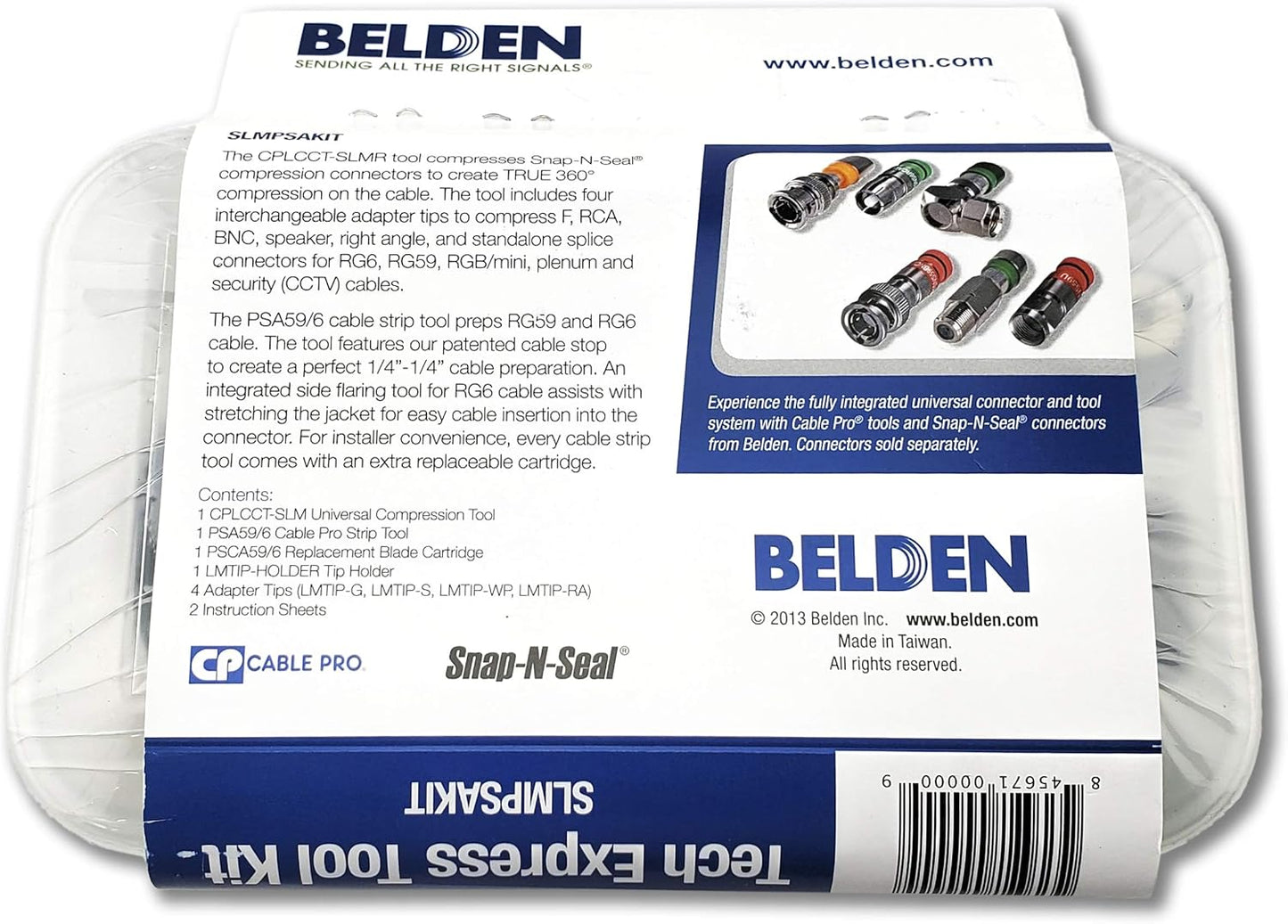 Belden Wire and Cable SLMPSAKIT Tech Exp Tool Kit