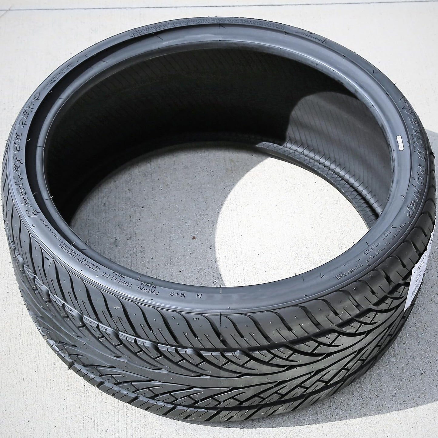 Venom Power Ragnarok Zero All-Season Passenger Car High Performance Radial Tire-255/35R19 255/35ZR19 255/35/19 255/35-19 96W Load Range XL 4-Ply BSW Black Side Wall UTQG 420AA