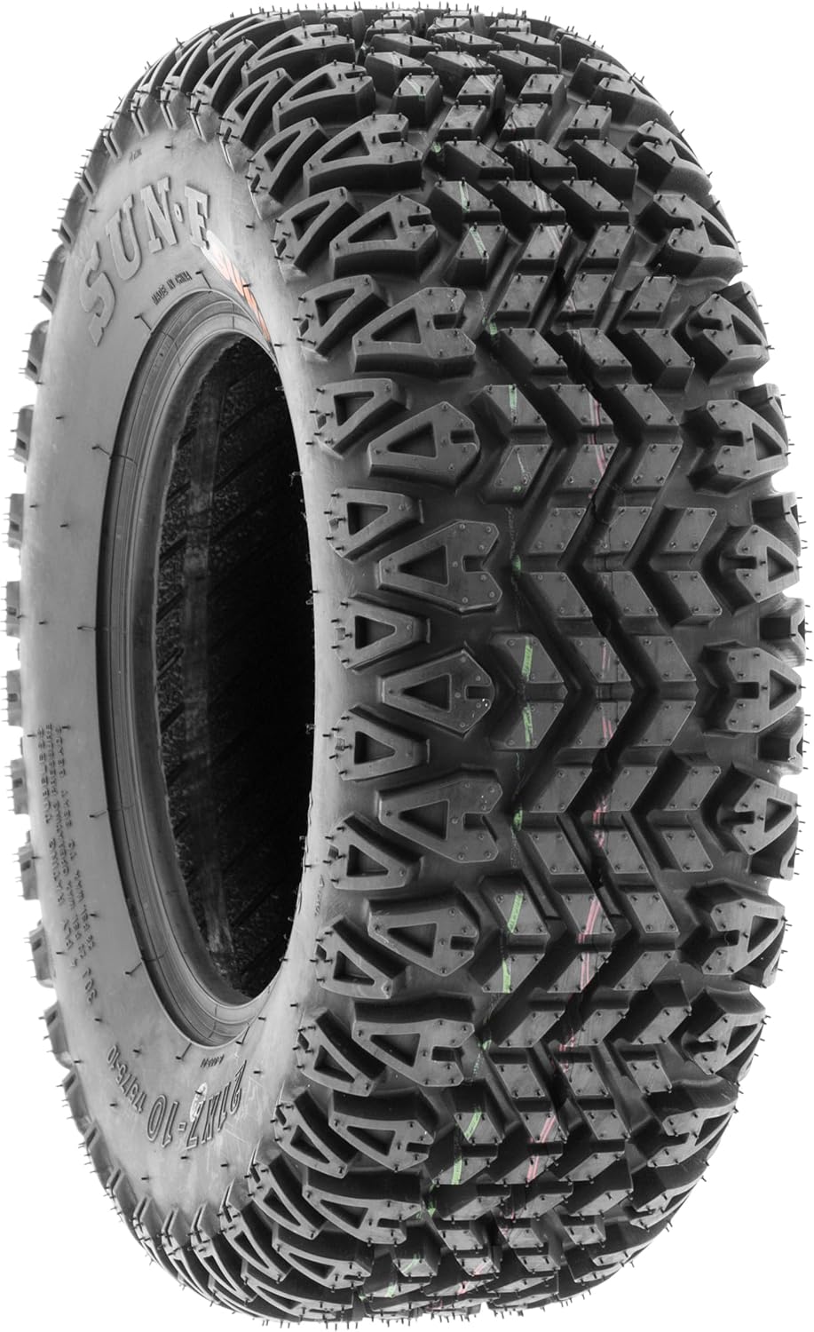 SUNF,SunF 21x7-10 UTV Tire 21x7x10 Gof Cart Lawn Mower 4 PR G003-PAIR of 2,black(LCF1|G003|210710||x2)