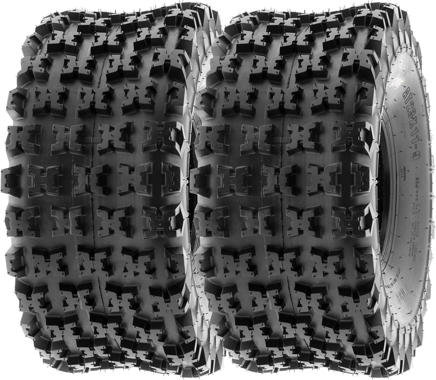 SunF 22x7-10 22x11-9 Sport Race ATV UTV Knobby Tire 6 PR A027 - BUNDLE