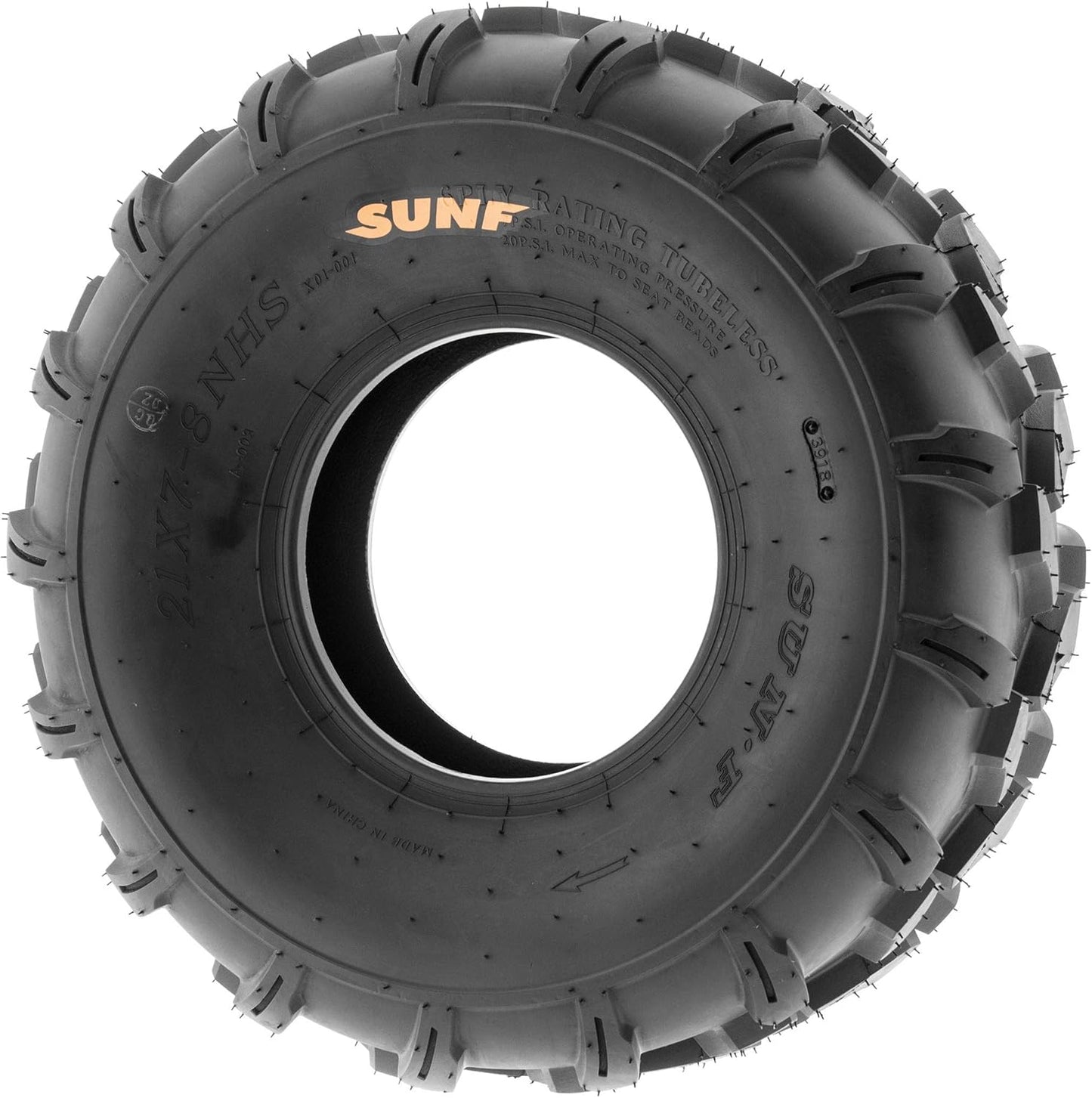 SunF 21x7-8 ATV UTV Muddy Sandy Tire 21x7x8 Mud Sand 6 PR A003 - PAIR of 2
