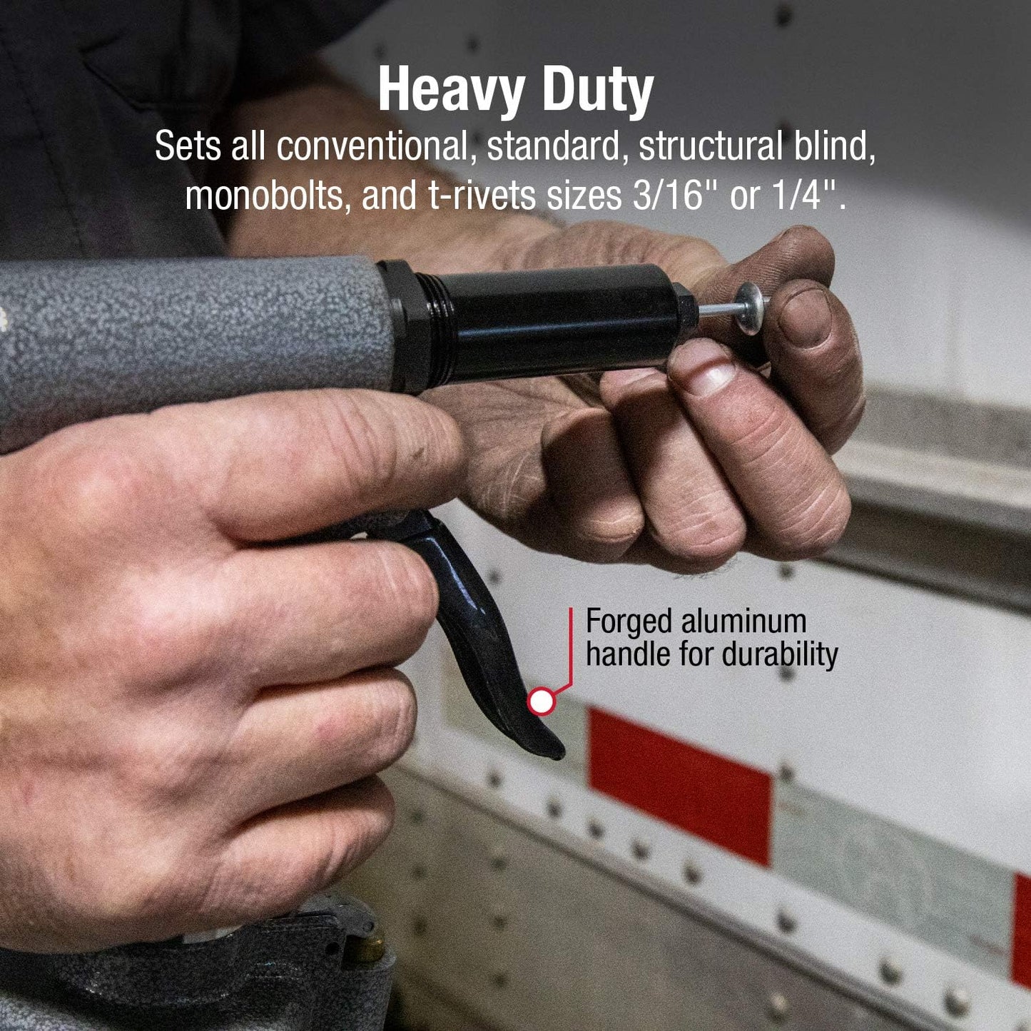 SUNEX TOOLS SX0918T Heavy Duty Rivet Gun