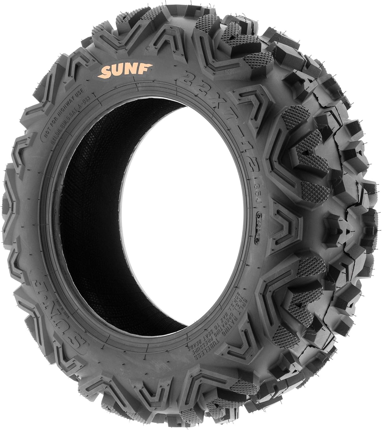 SunF 24x8-11 ATV UTV 24x8x11 All Terrain Tires 6 PR A033 POWER I - PAIR of 2