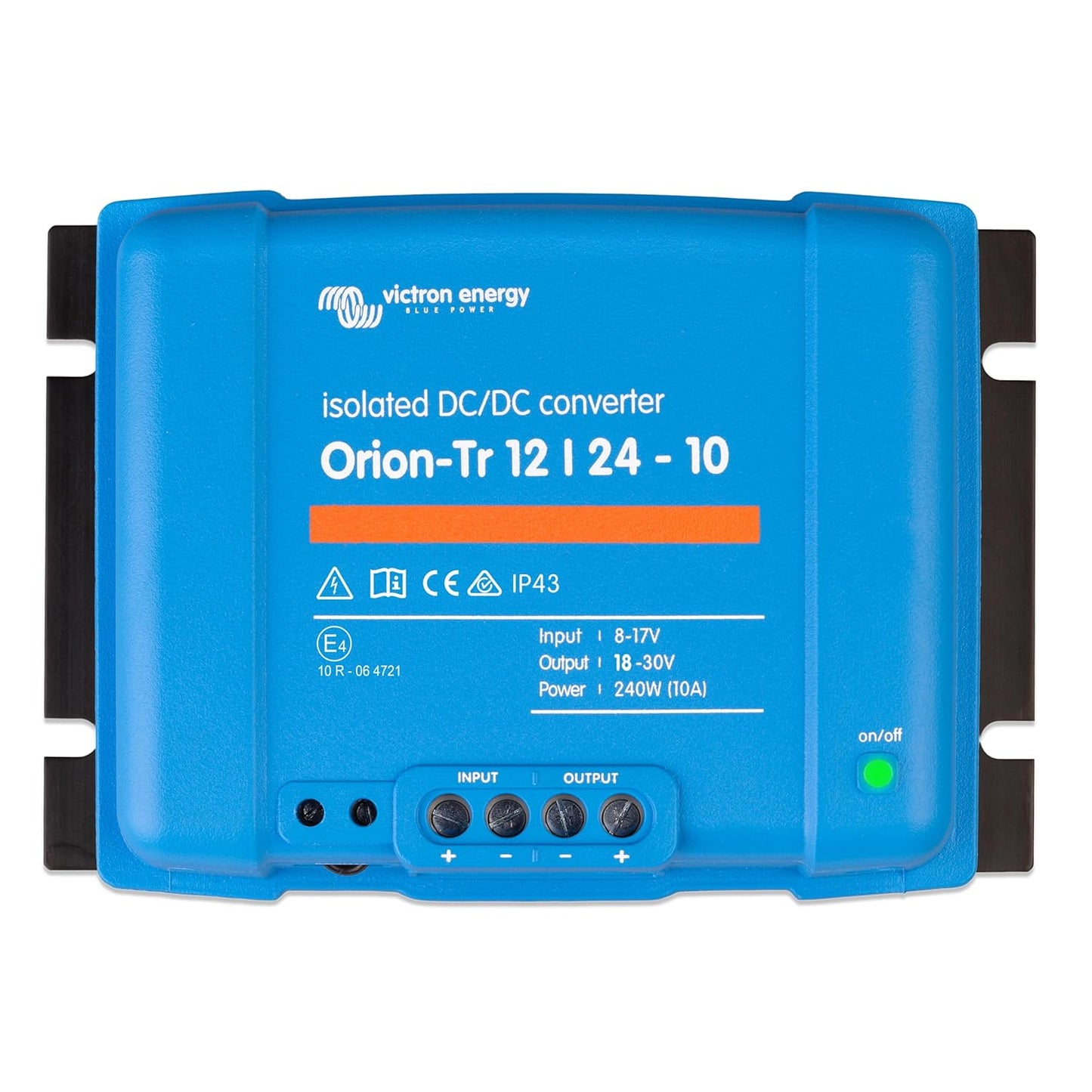 Victron Energy Orion-Tr DC to DC Converter - 12/24-Volt 5 amp 120-Watt - IP43 Protected - for Dual Battery Systems - Isolated