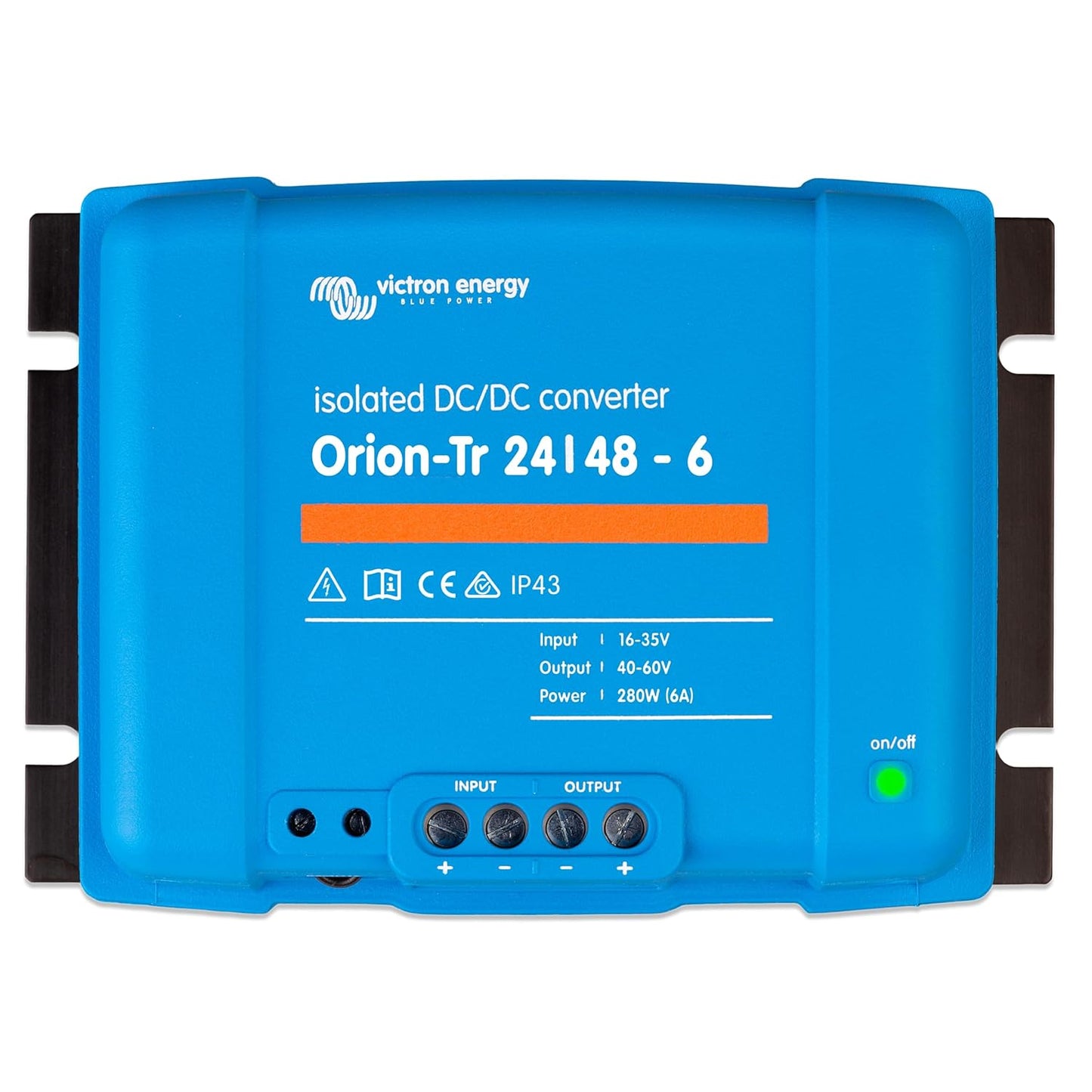 Victron Energy Orion-Tr DC to DC Converter - 12/24-Volt 5 amp 120-Watt - IP43 Protected - for Dual Battery Systems - Isolated