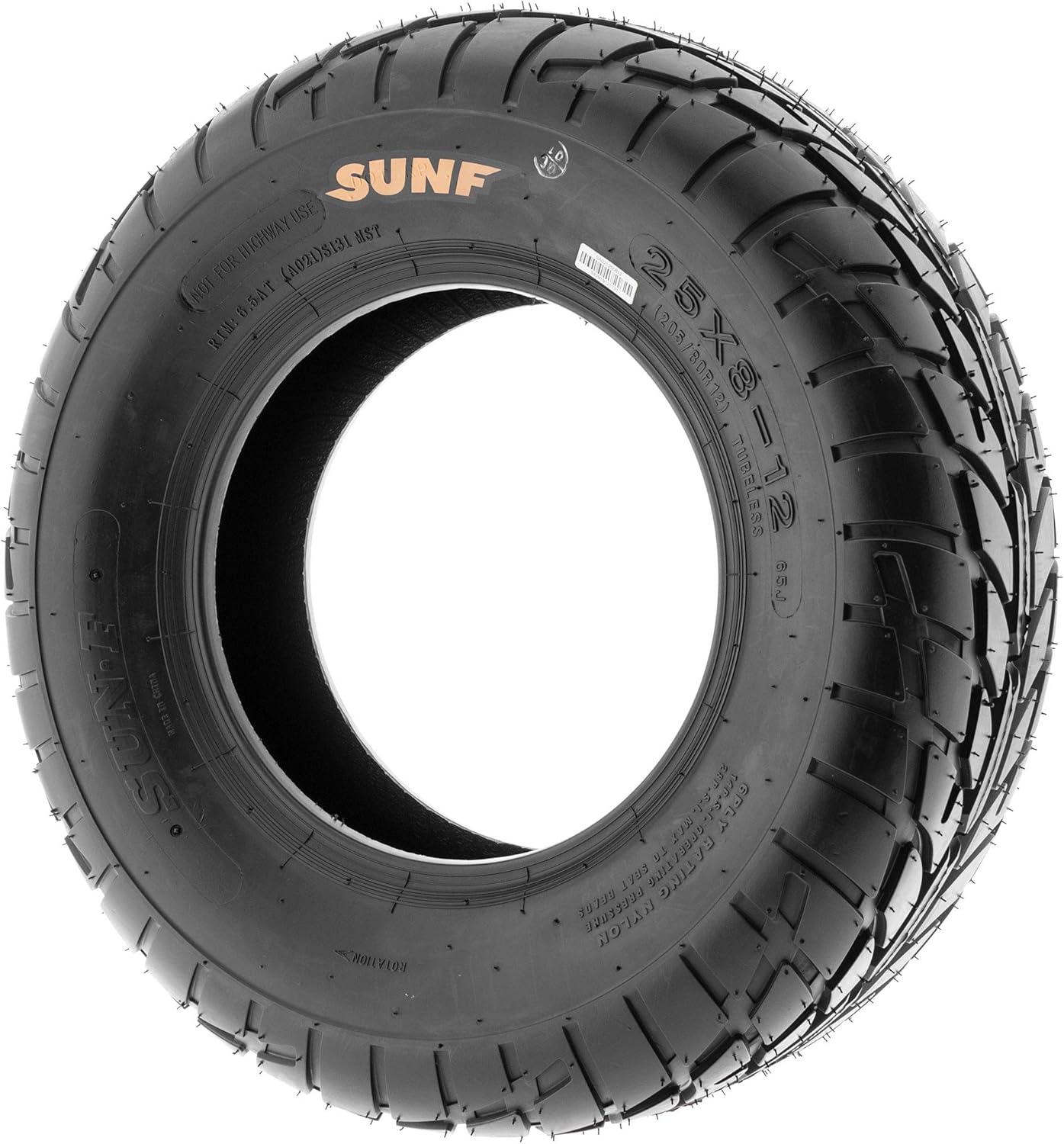 SunF 25x10-12 25x10x12 Hardpack Race Sport ATV UTV Tire 6 PR A021 - SET of 4
