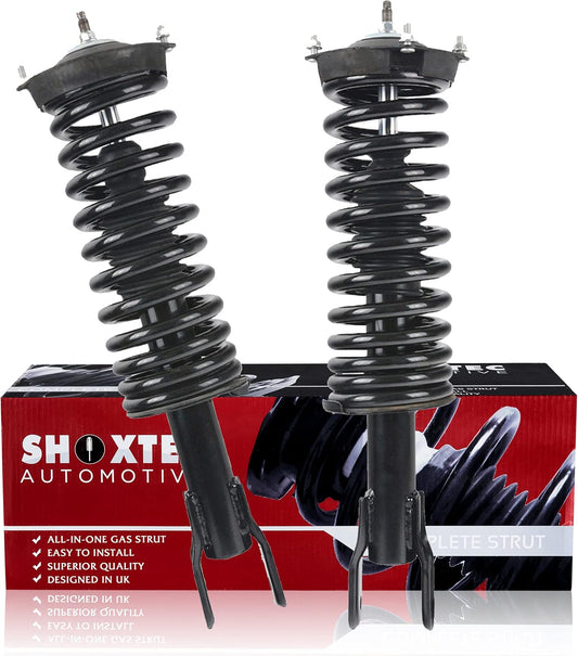 Shoxtec Front Pair Complete Struts Replacement for 1989-1997 Ford Thunderbird 1989-1997 Mercury Cougar Coil Spring Shock Absorber Repl. Part no.171845L 171845R