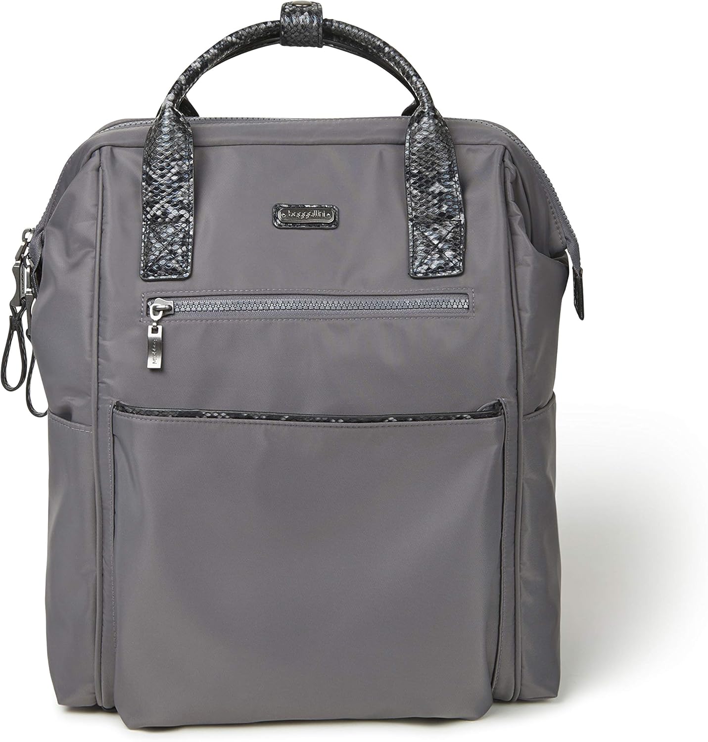 Baggallini Soho Backpack - Travel Laptop Backpack for Women - Lightweight Water-Resistant Luggage Bag, French Navy