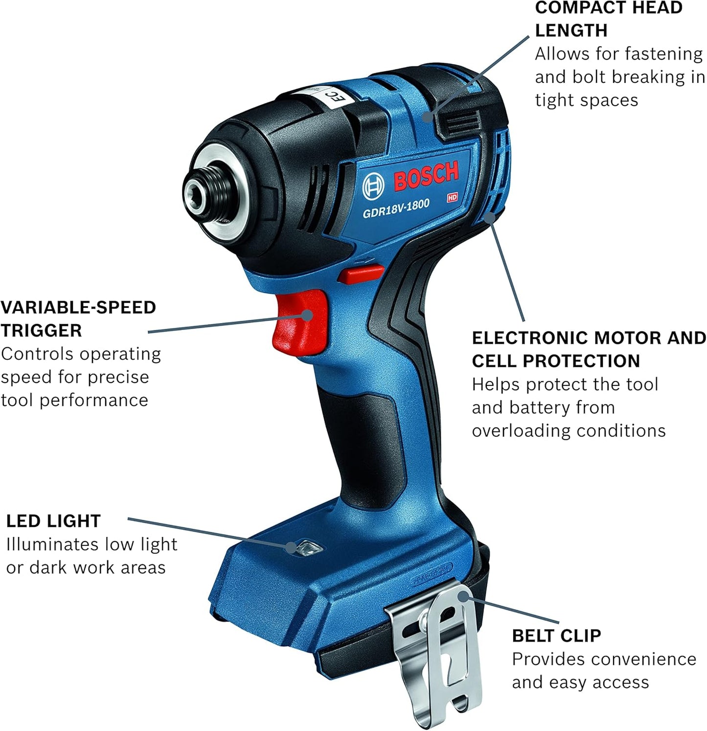 BOSCH GXL18V-27B22 18V 2-Tool Combo Kit